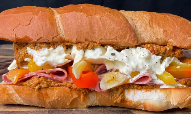 red-pesto-salami-peppers-and-burrata