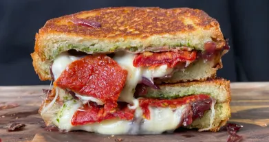 loaded-caprese-grilled-cheese