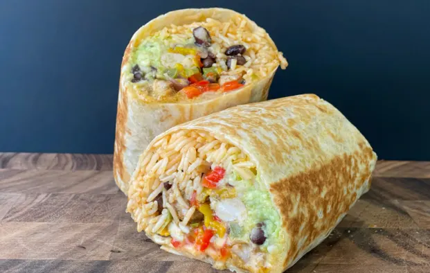 chicken-fajita-burrito