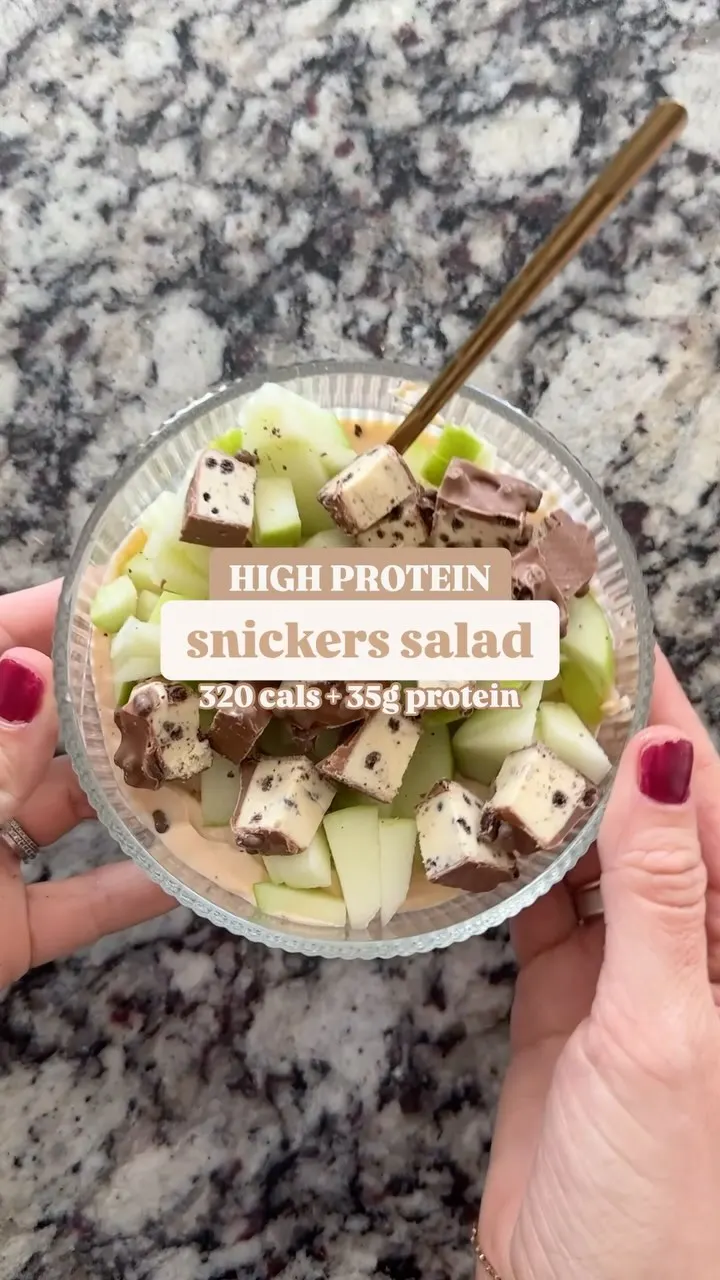 high-protein-snickers-salad