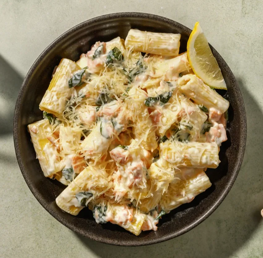pates-au-saumon-boursin-et-epinards