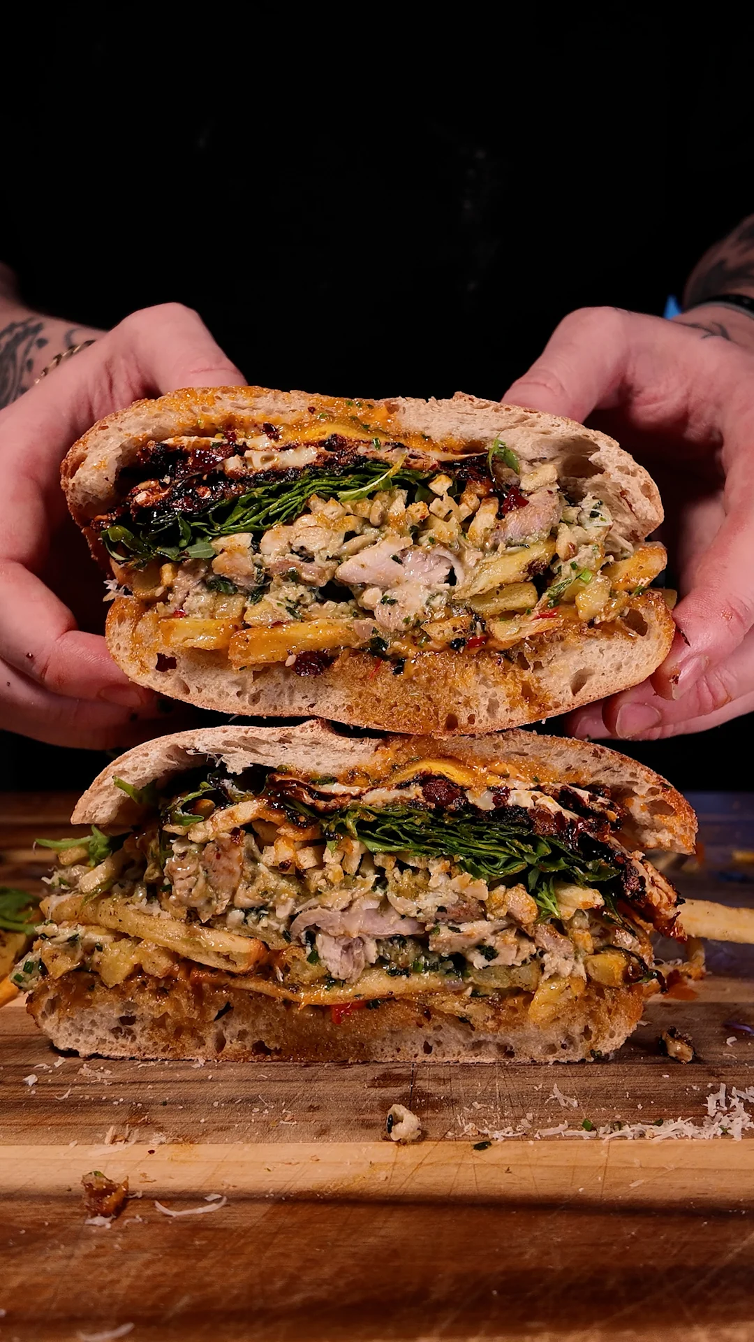 pulled-pesto-chicken-sandwich