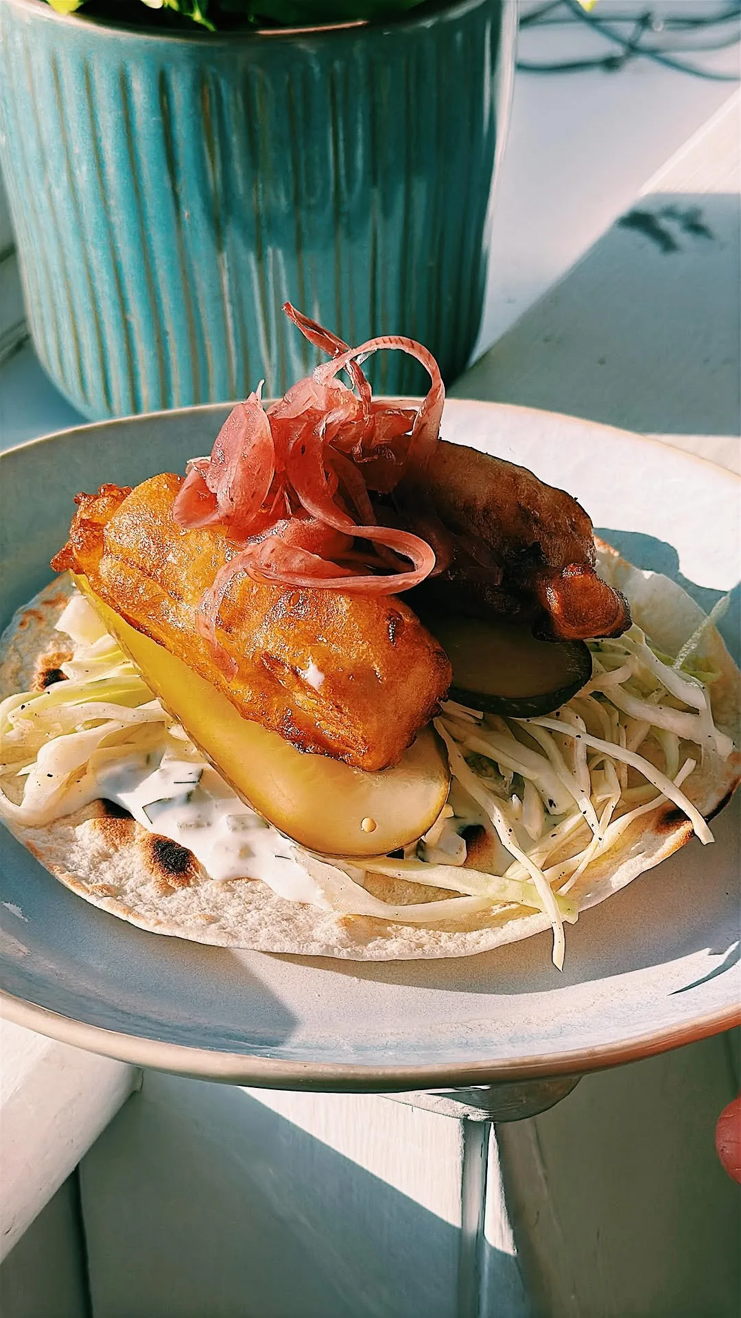 tofu-"fish"-tacos