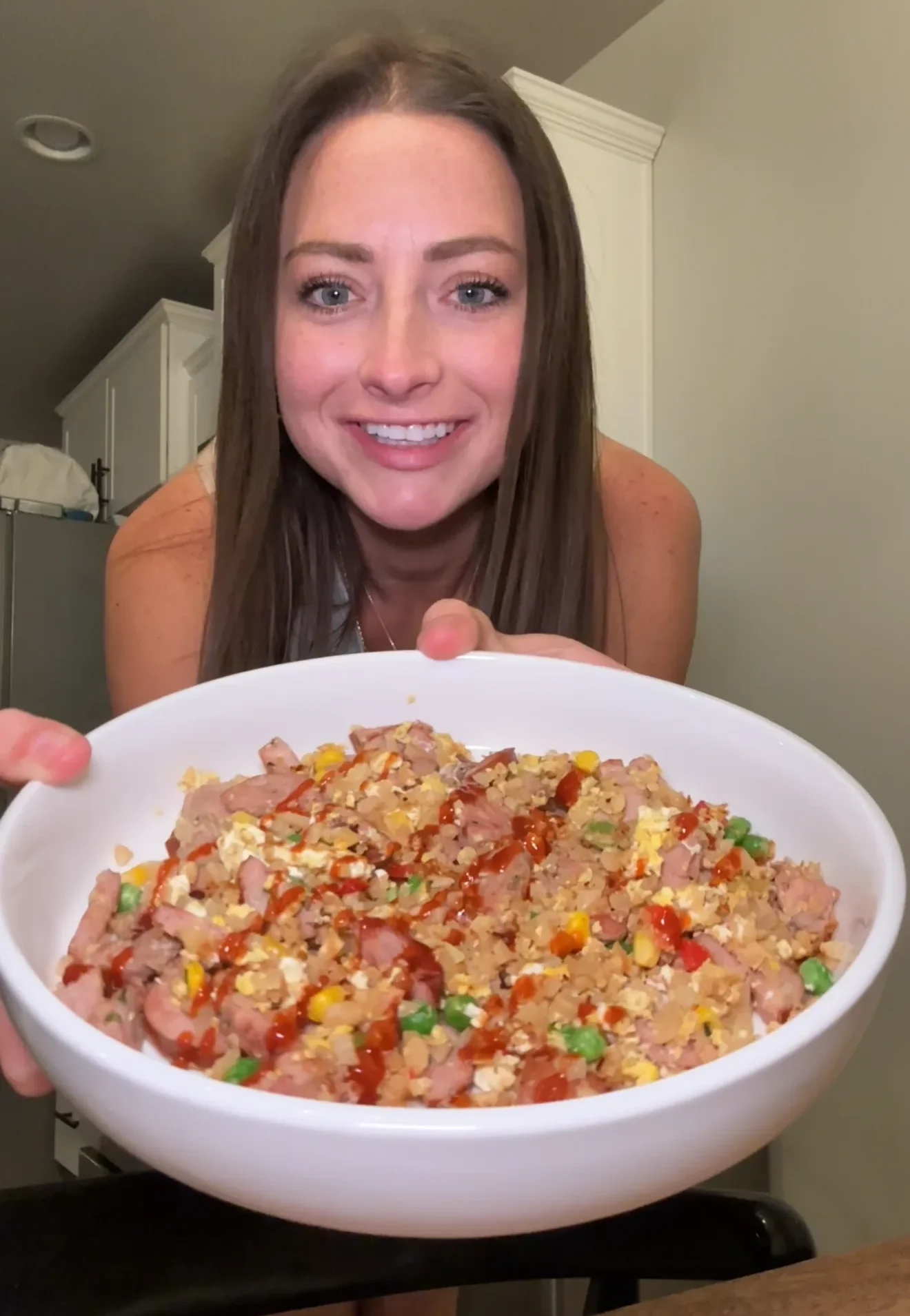 chicken-sausage-fried-rice