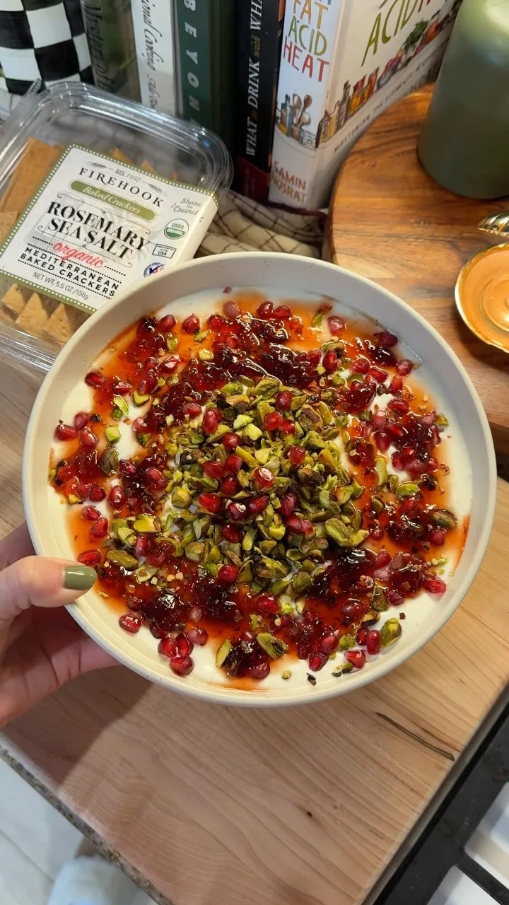 whipped-feta-dip-with-cranberry-hot-honey