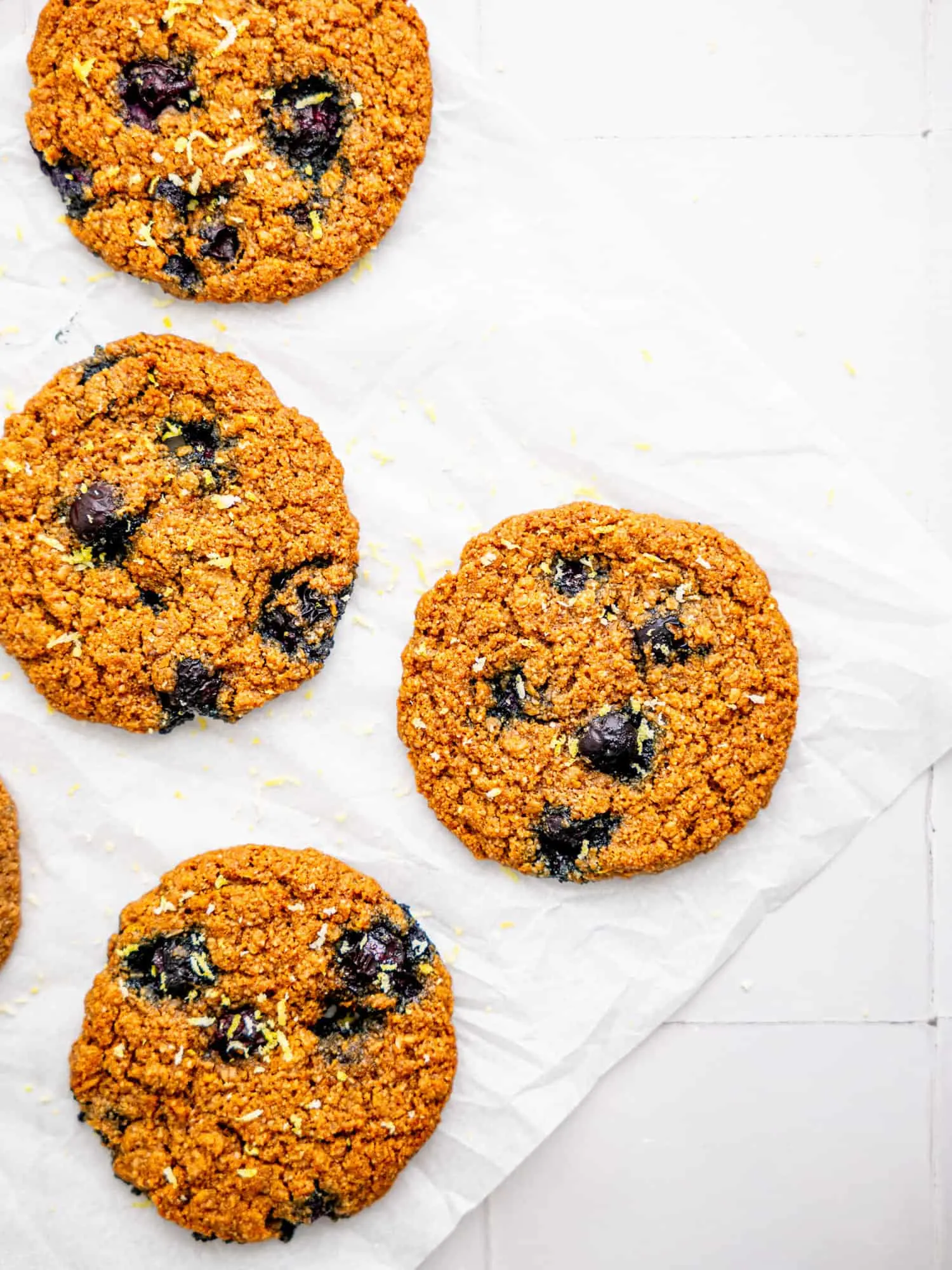 healthy-lemon-blueberry-cookies