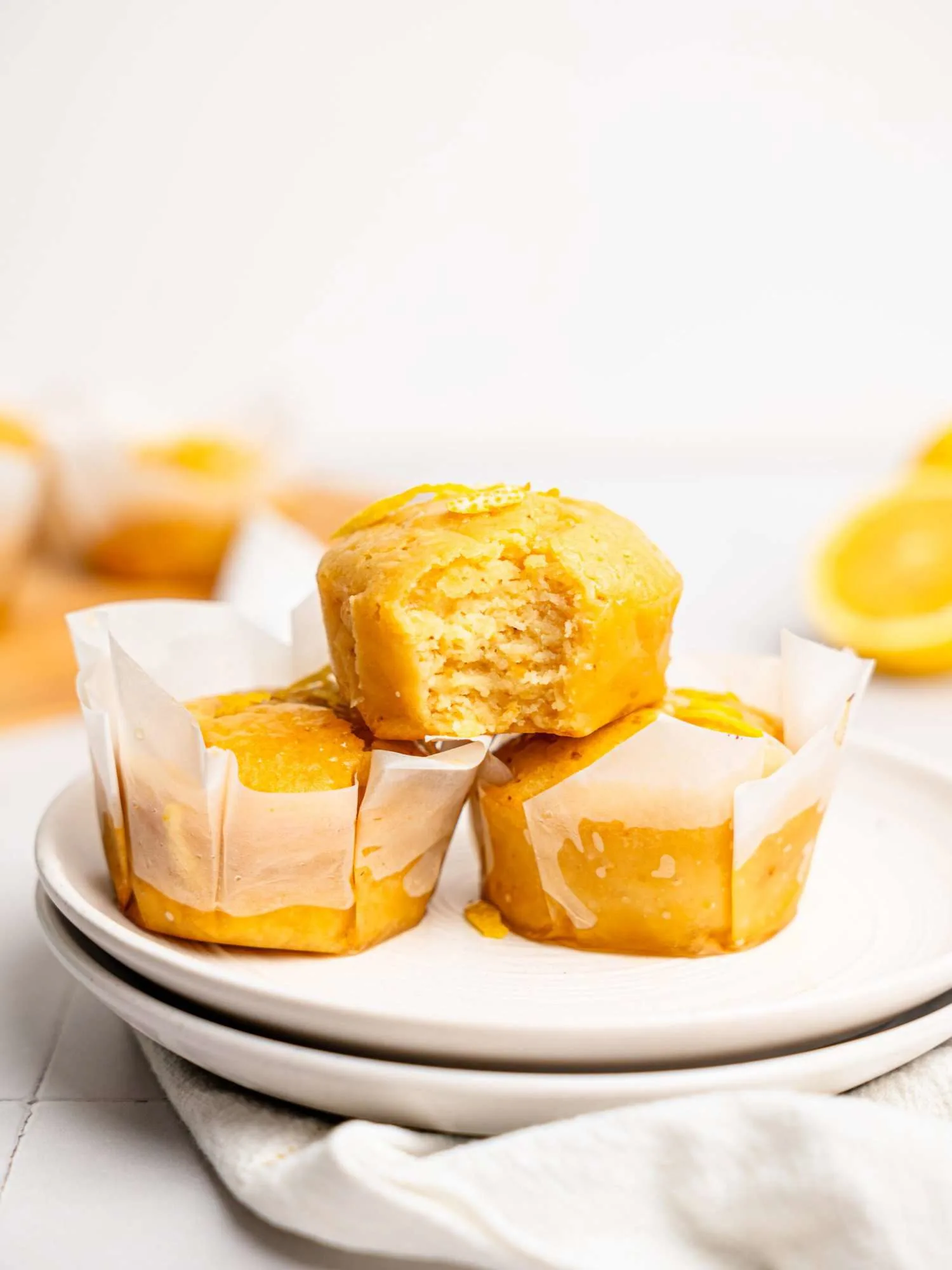 healthy-lemon-drizzle-muffins