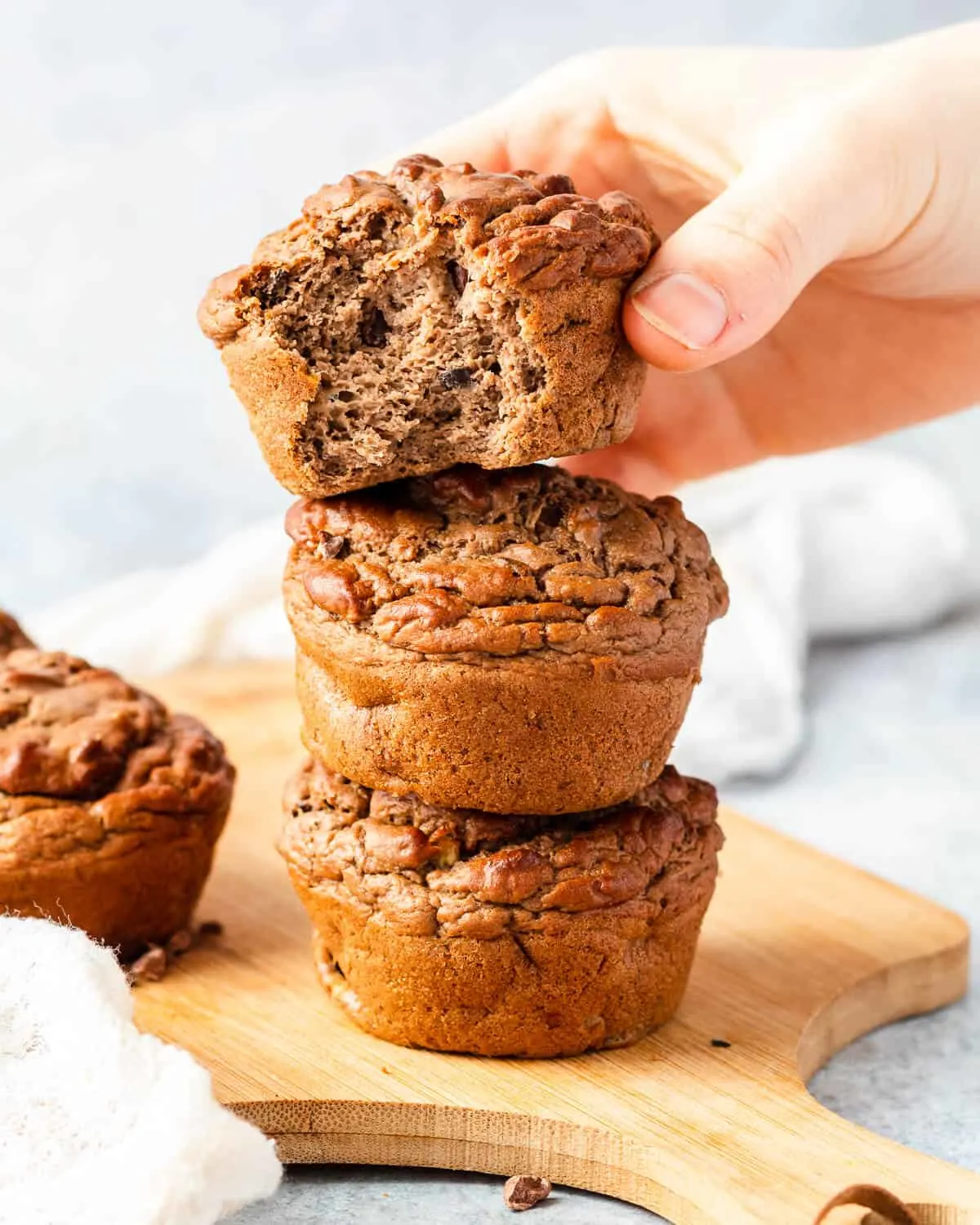 delicious-banana-buckwheat-muffins