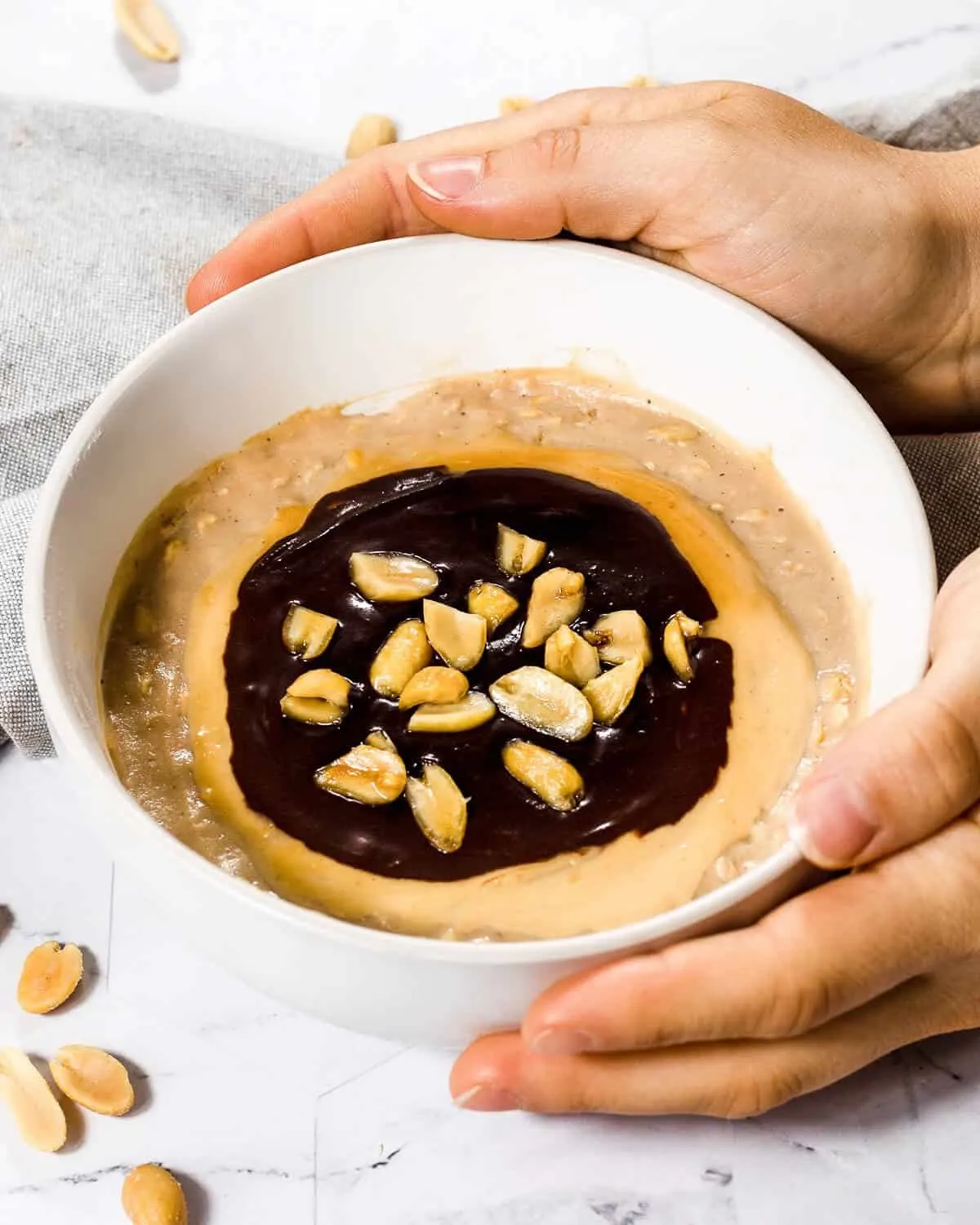 healthy-snickers-overnight-oats