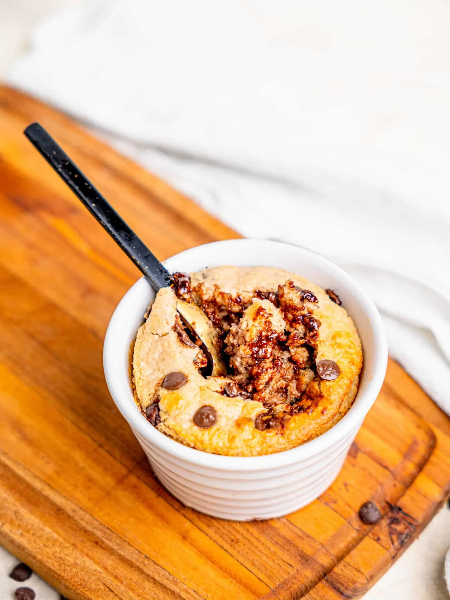 gooey-cookie-dough-baked-oats-(without-banana)