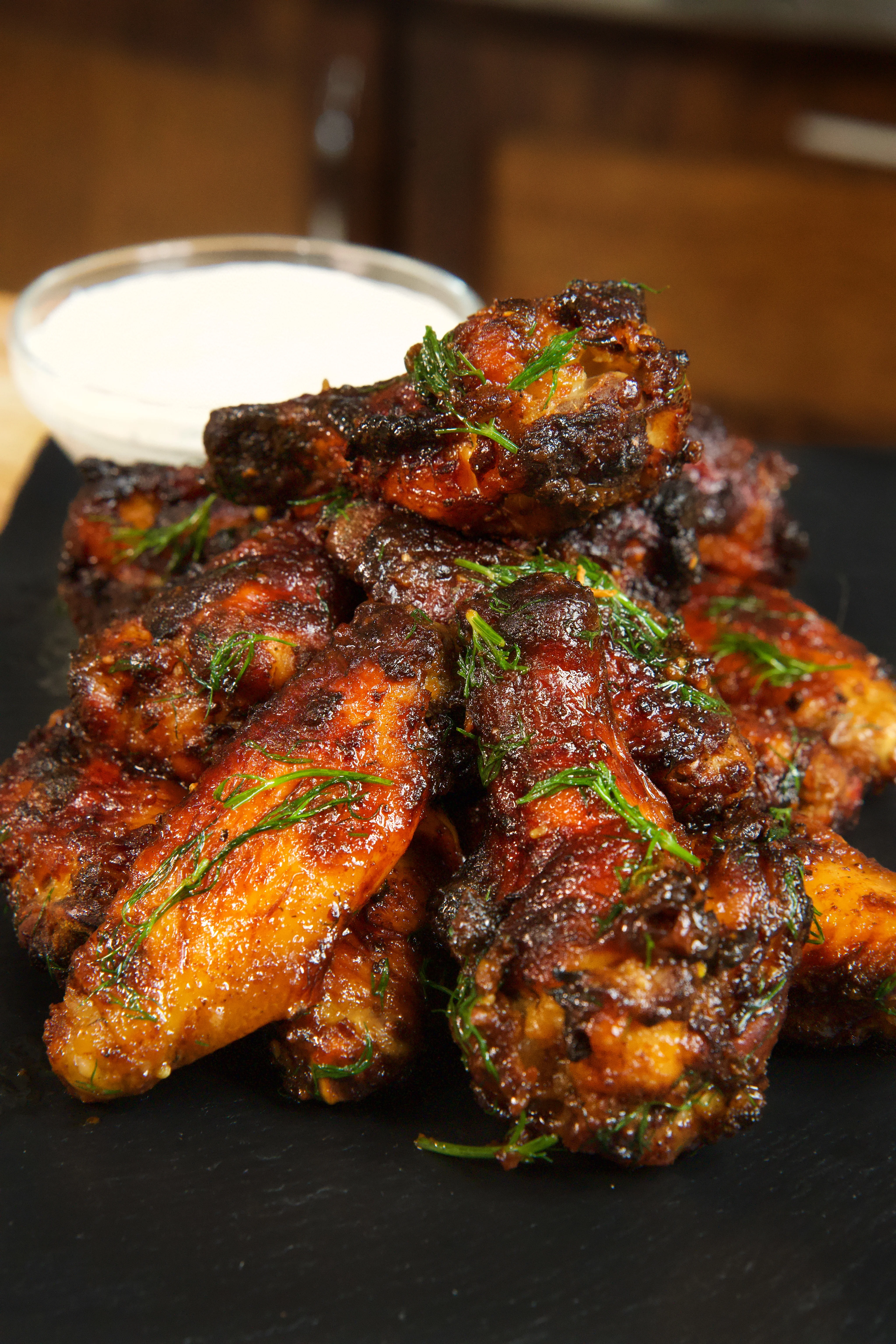 air-fryer-dill-pickle-chicken-wings