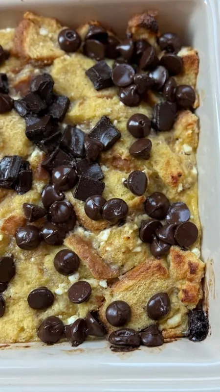 banana-cottage-cheese-french-toast-bake