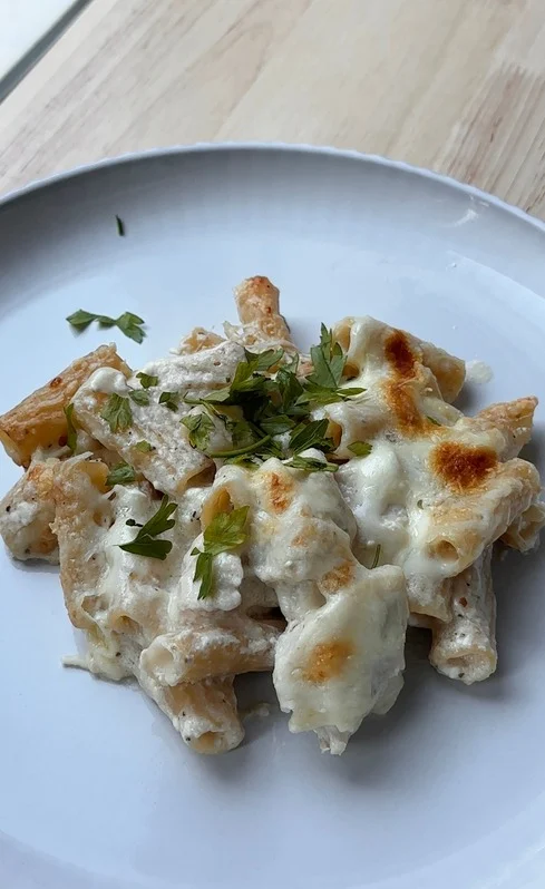 chicken-alfredo-bake