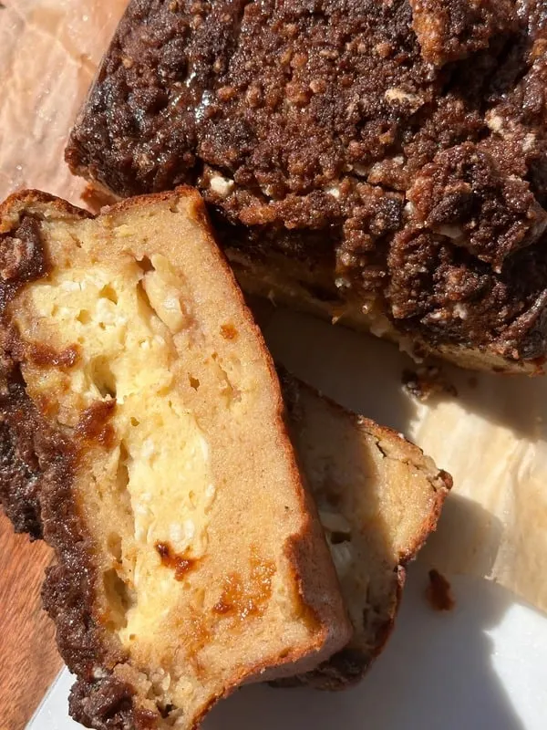 high-protein-cream-cheese-filled-banana-bread