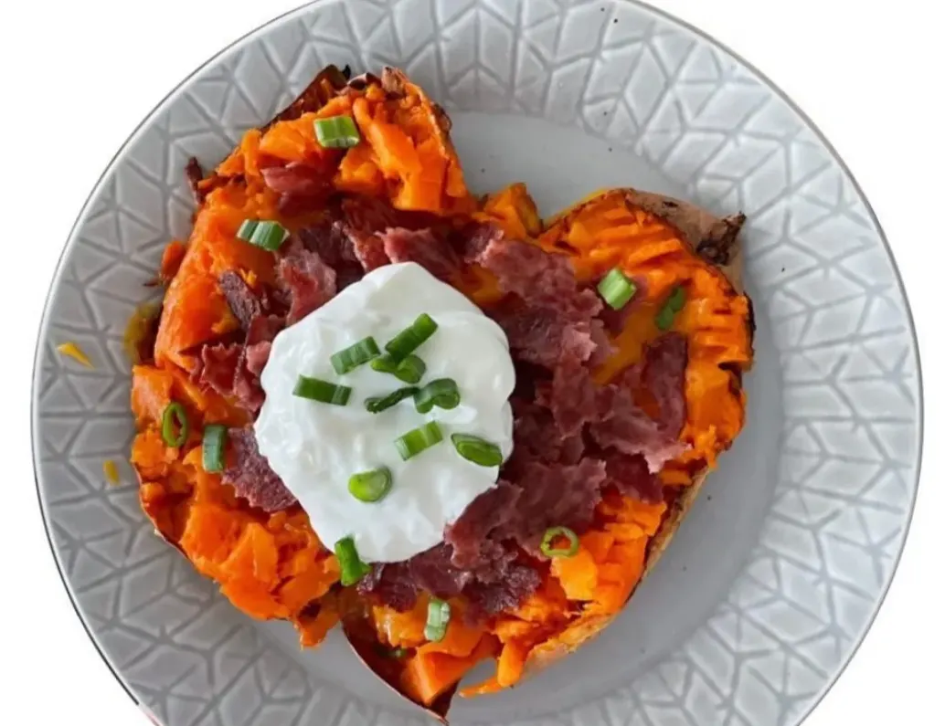 loaded-baked-sweet-potato