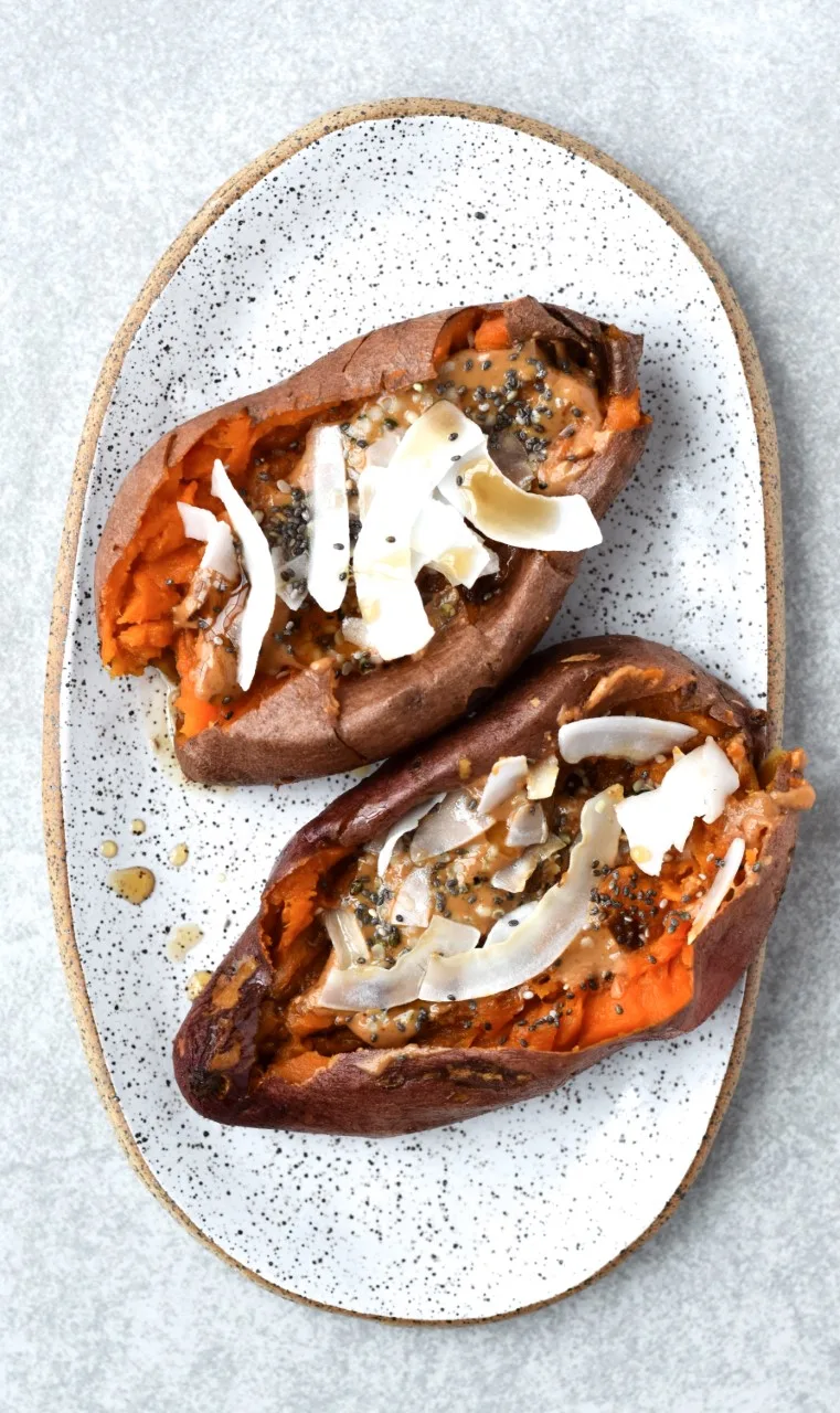 peanut-butter-stuffed-sweet-potatoes