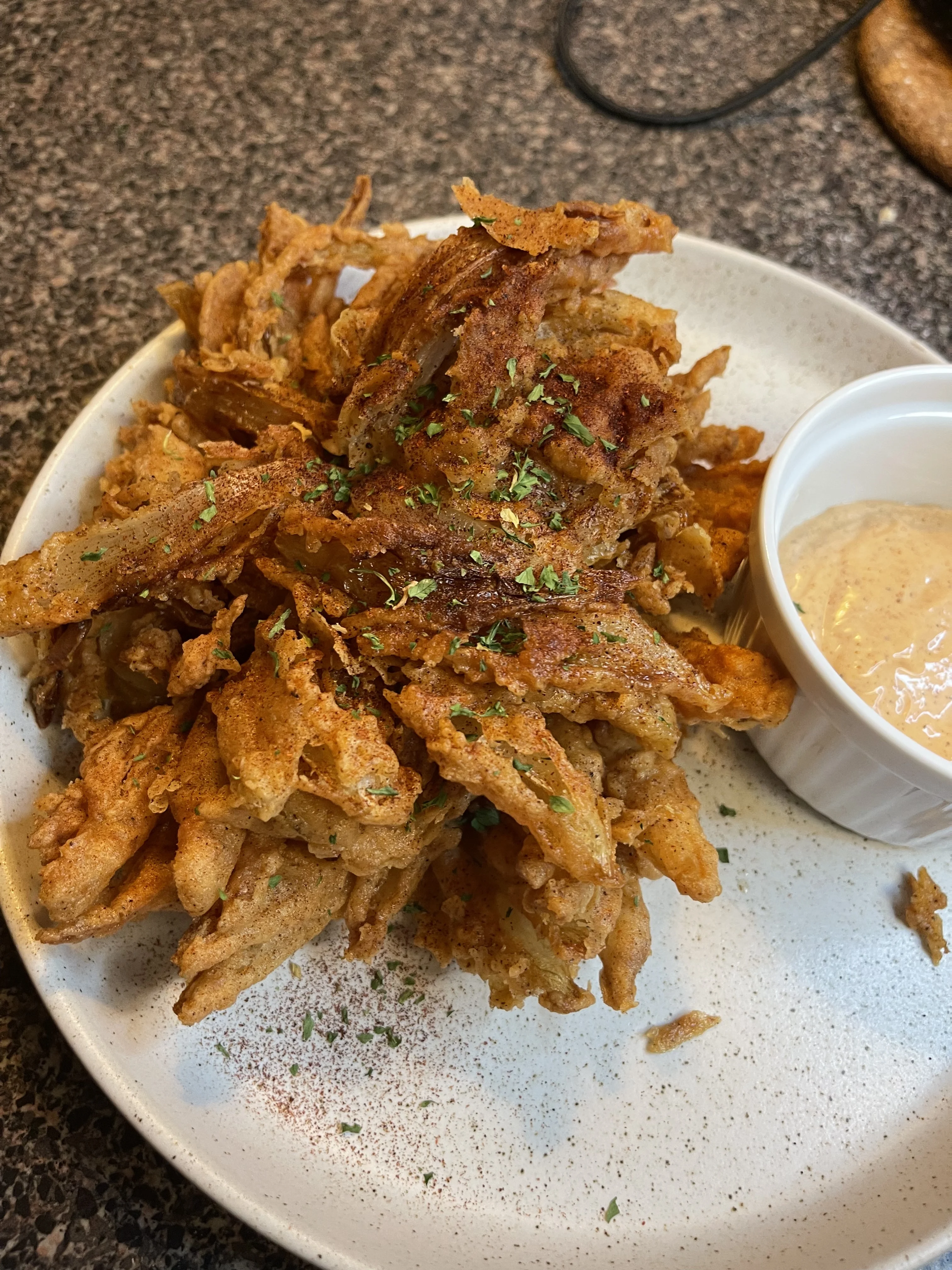 texas-style-fried-onion-blossom