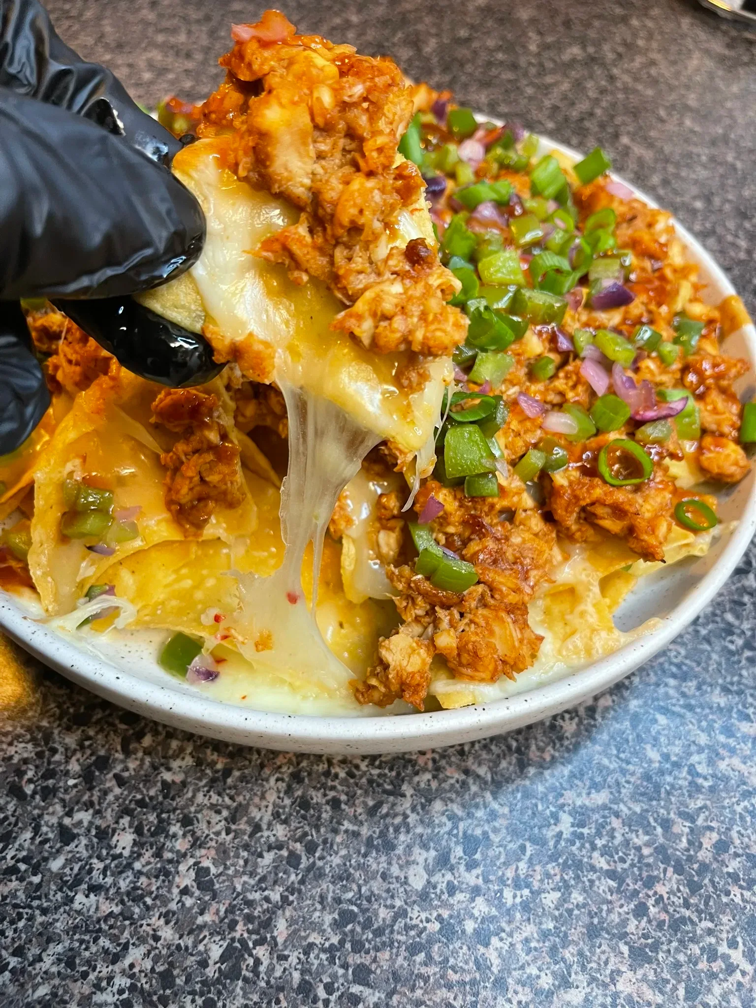 southern-bbq-chicken-fajita-nachos