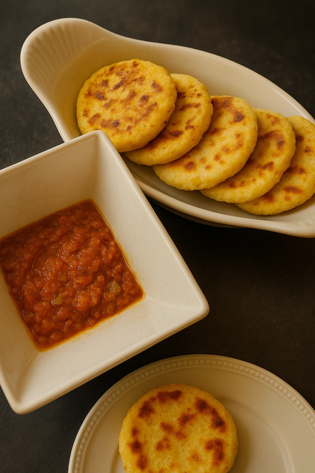 colombian-arepas-with-cheese-and-hogao