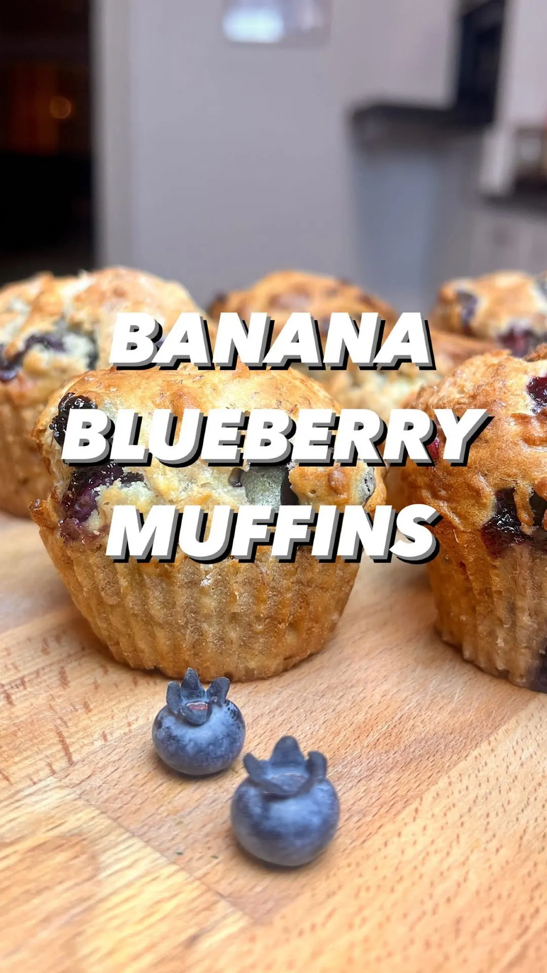 banana-blueberry-muffins