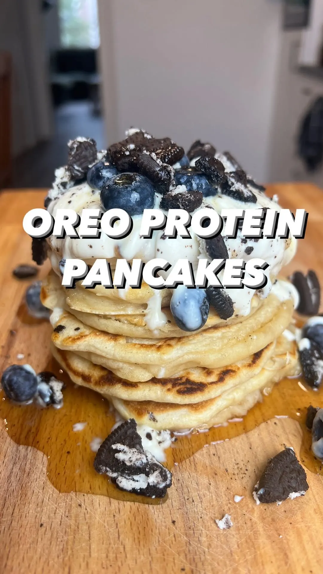 oreo-protein-pancakes