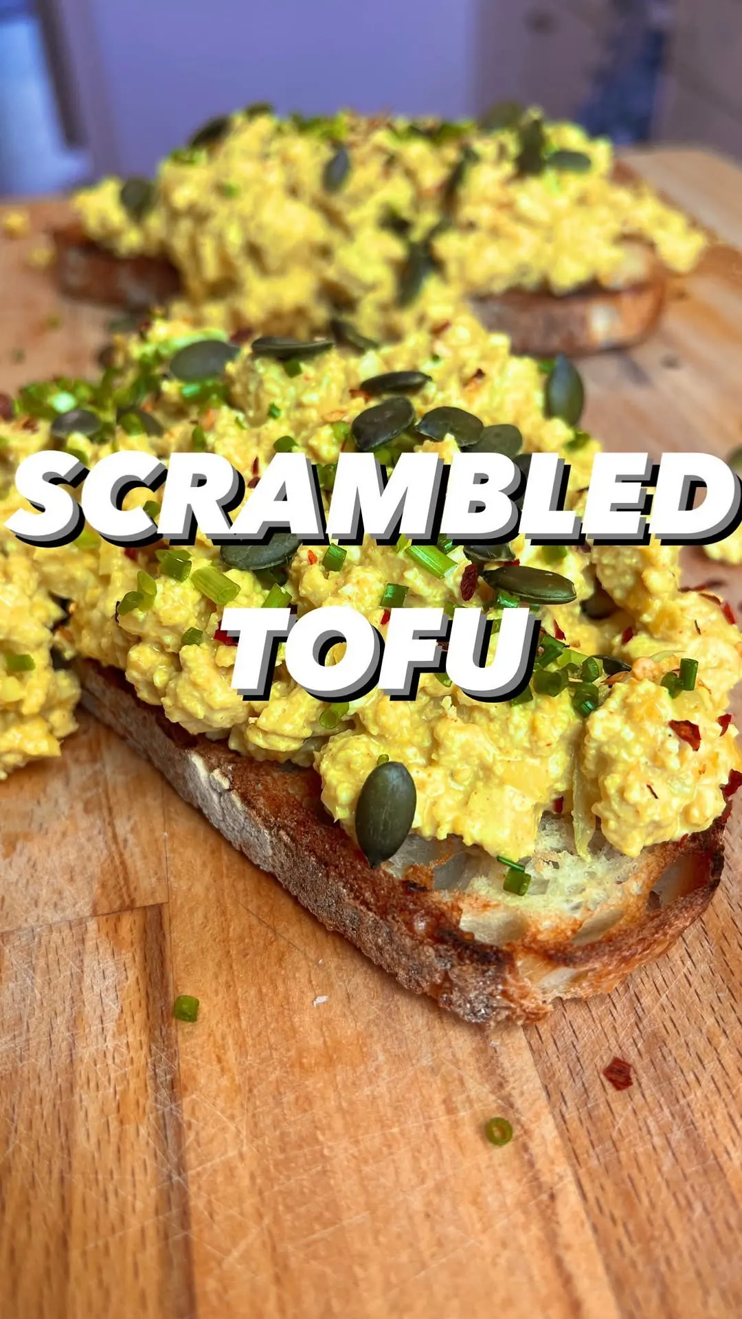 tofu-scramble-toast