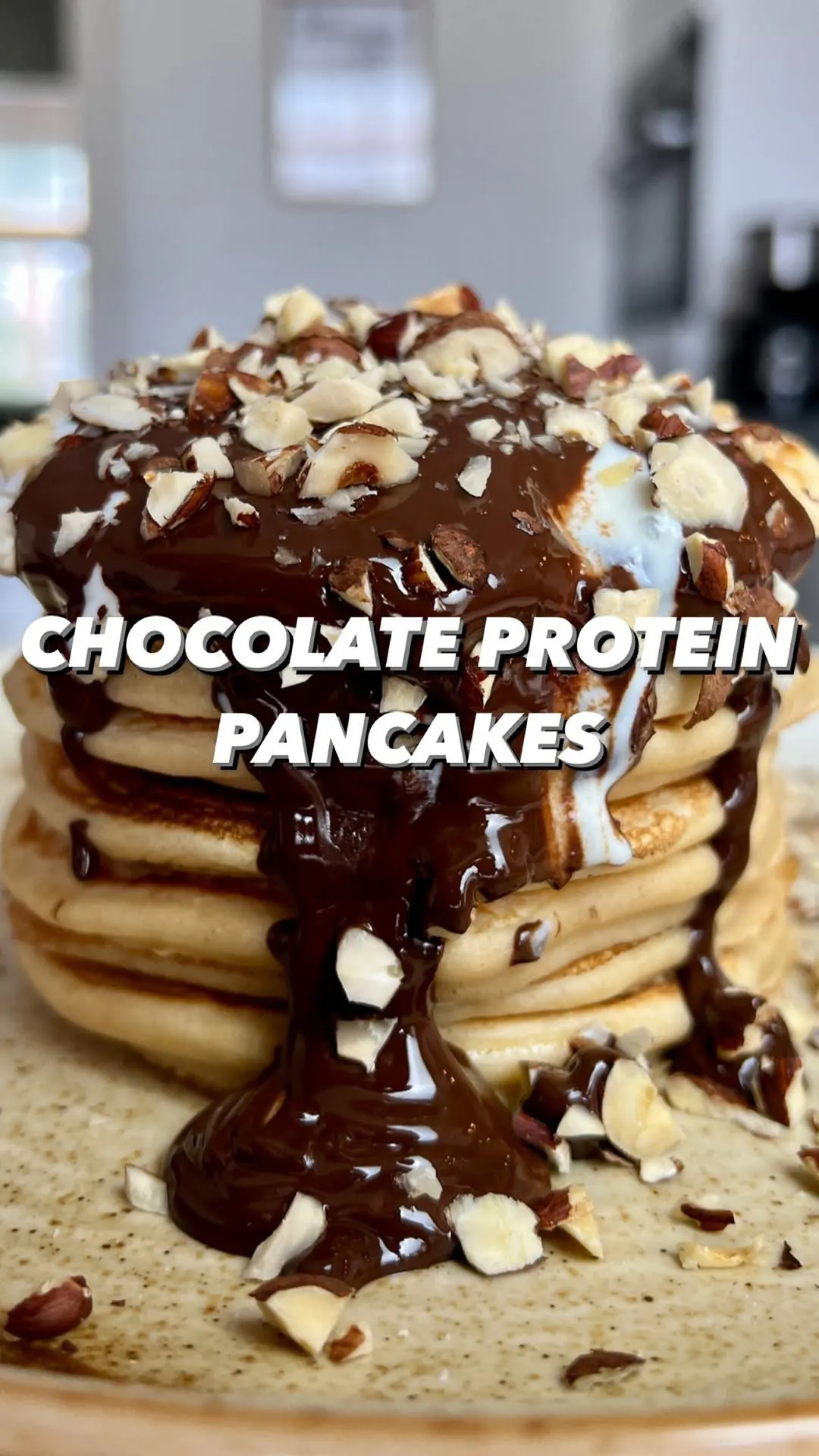 chocolate-protein-pancakes