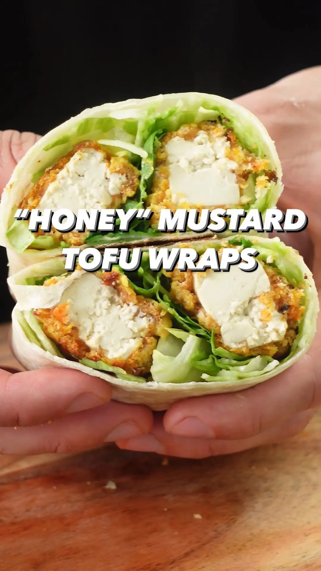 honey-mustard-tofu-wraps