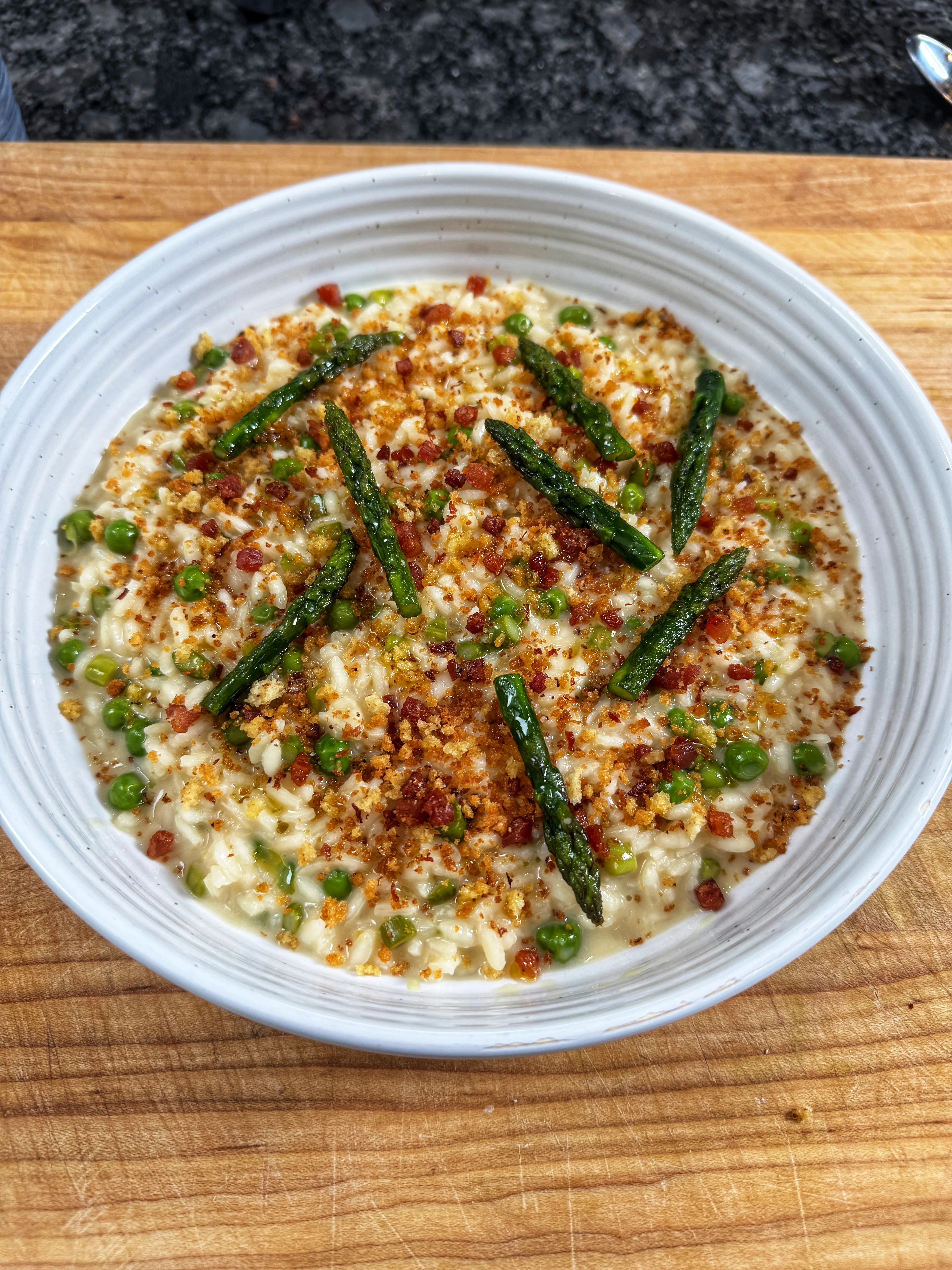 creamy-asparagus-and-pea-risotto