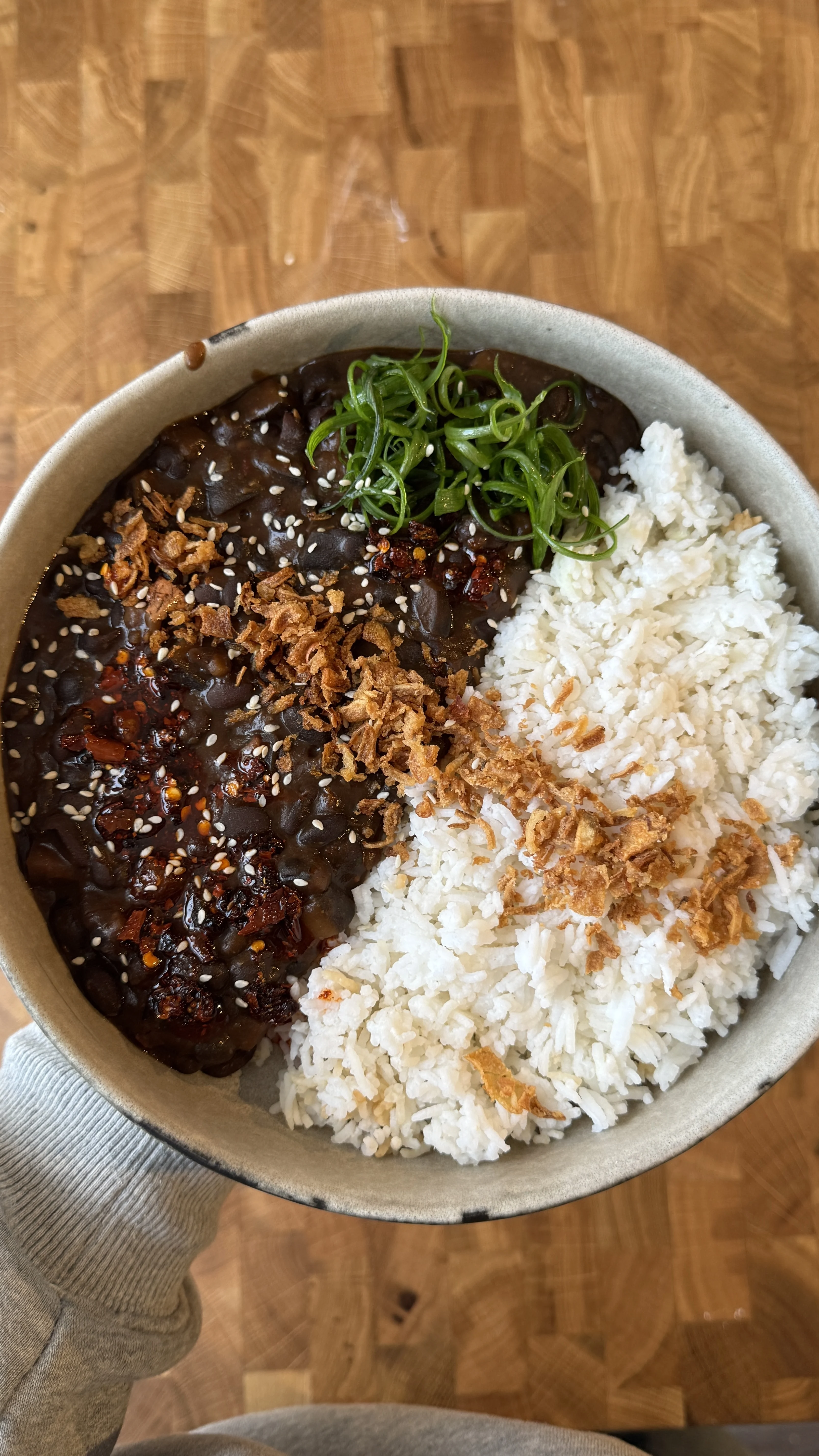 miso-garlic-black-beans