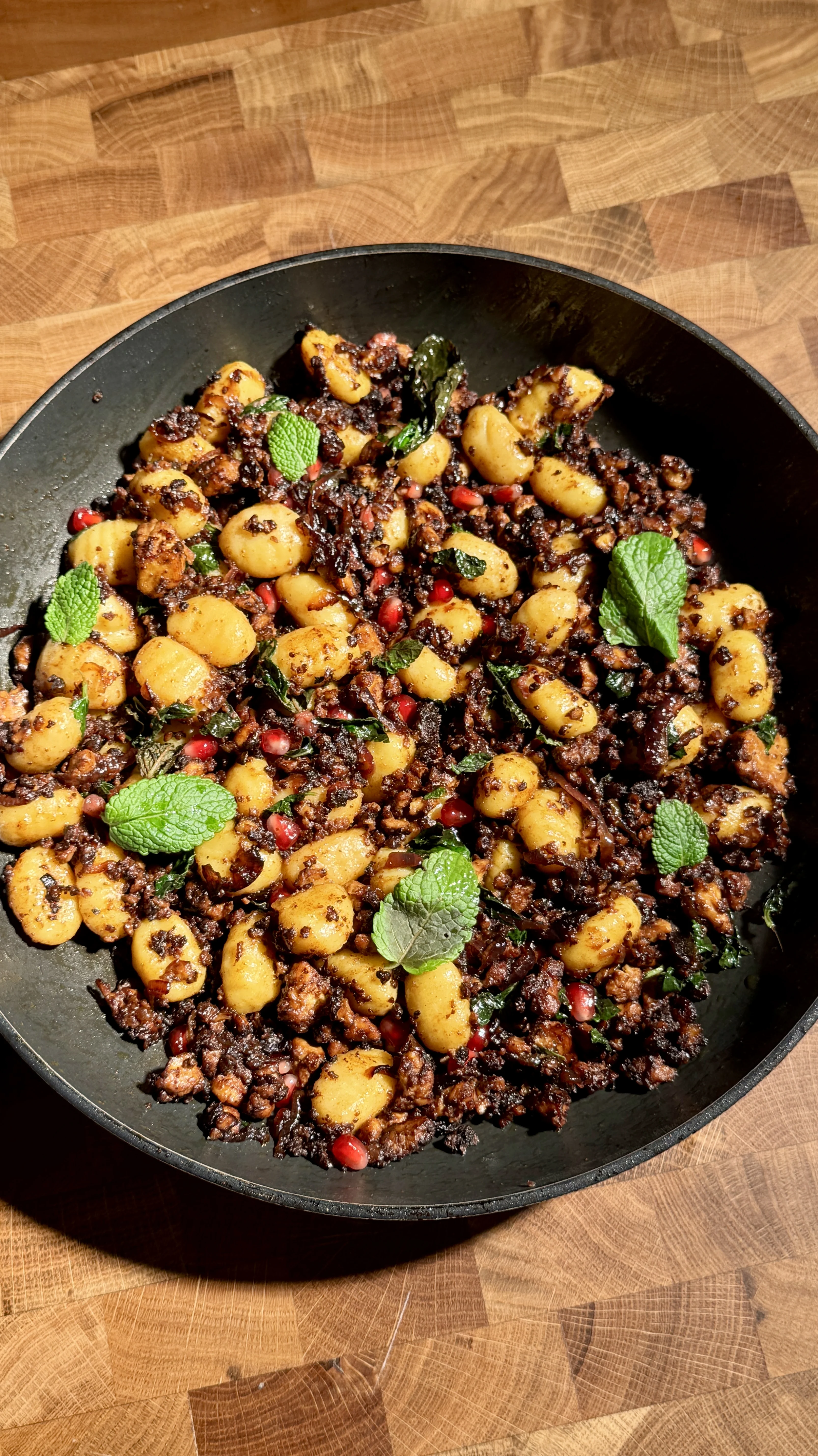 tofu-'ground-beef'-gnocchi