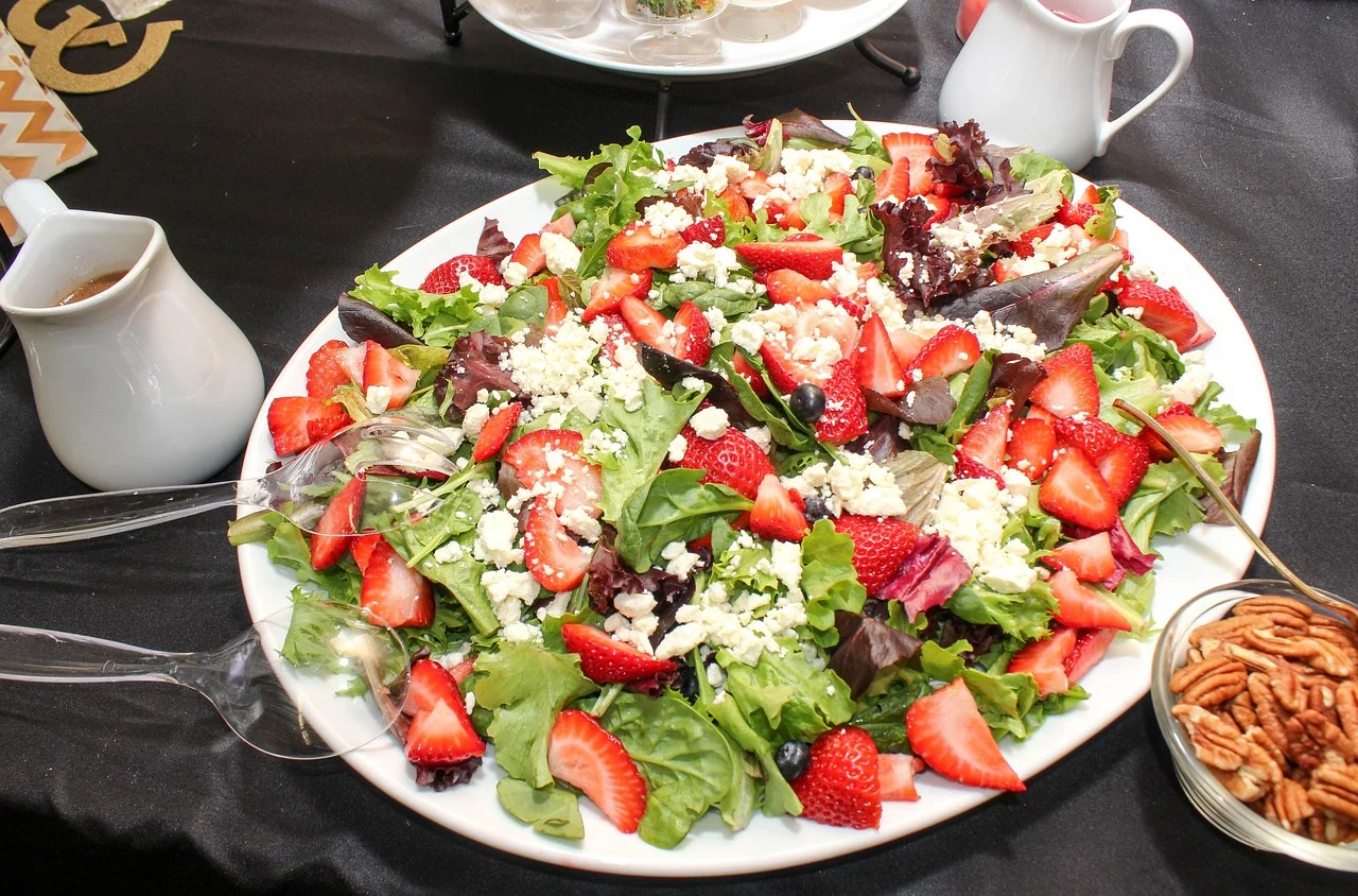 salade-de-goberge-et-de-fraises