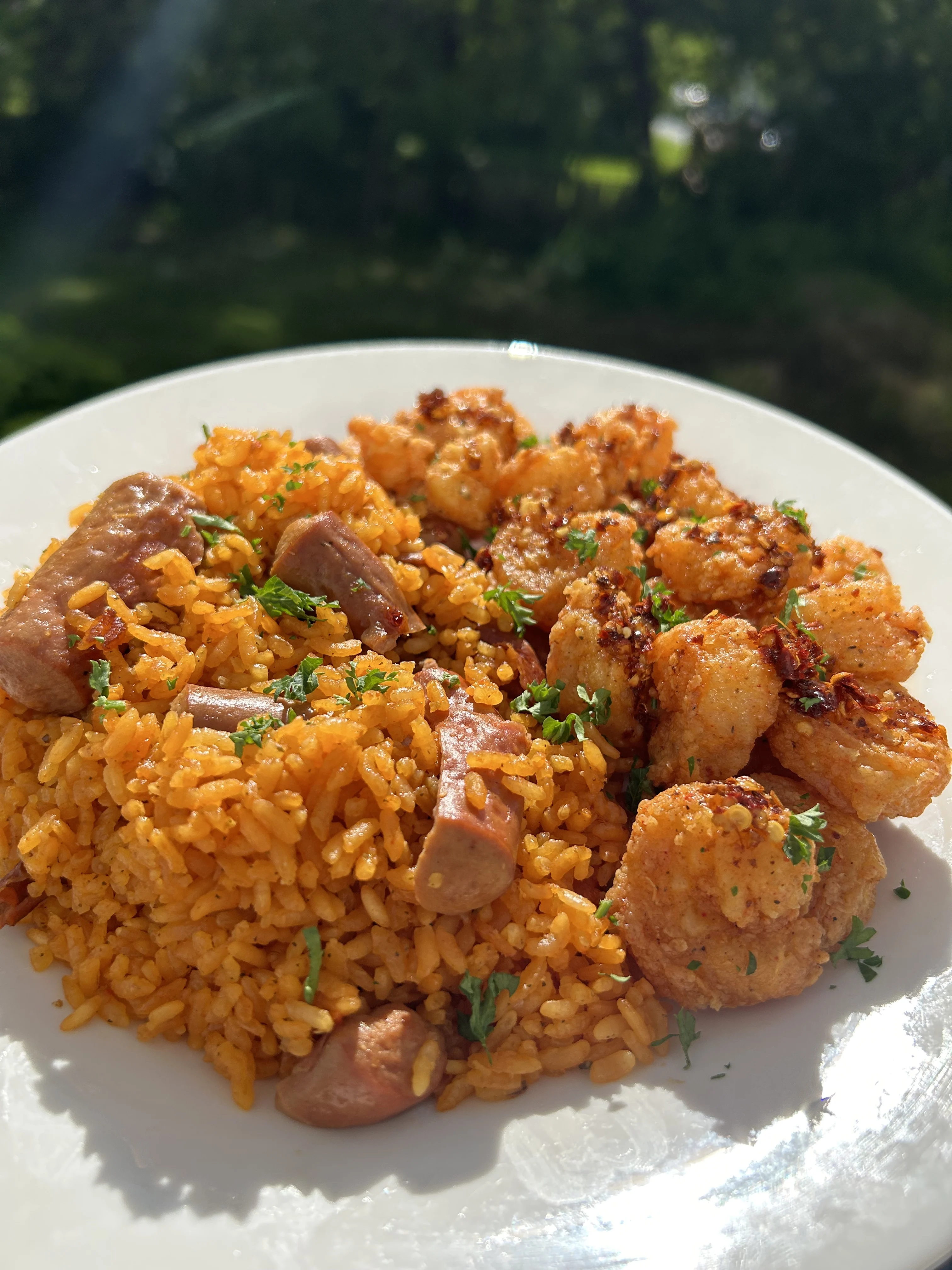arroz-con-salchichas