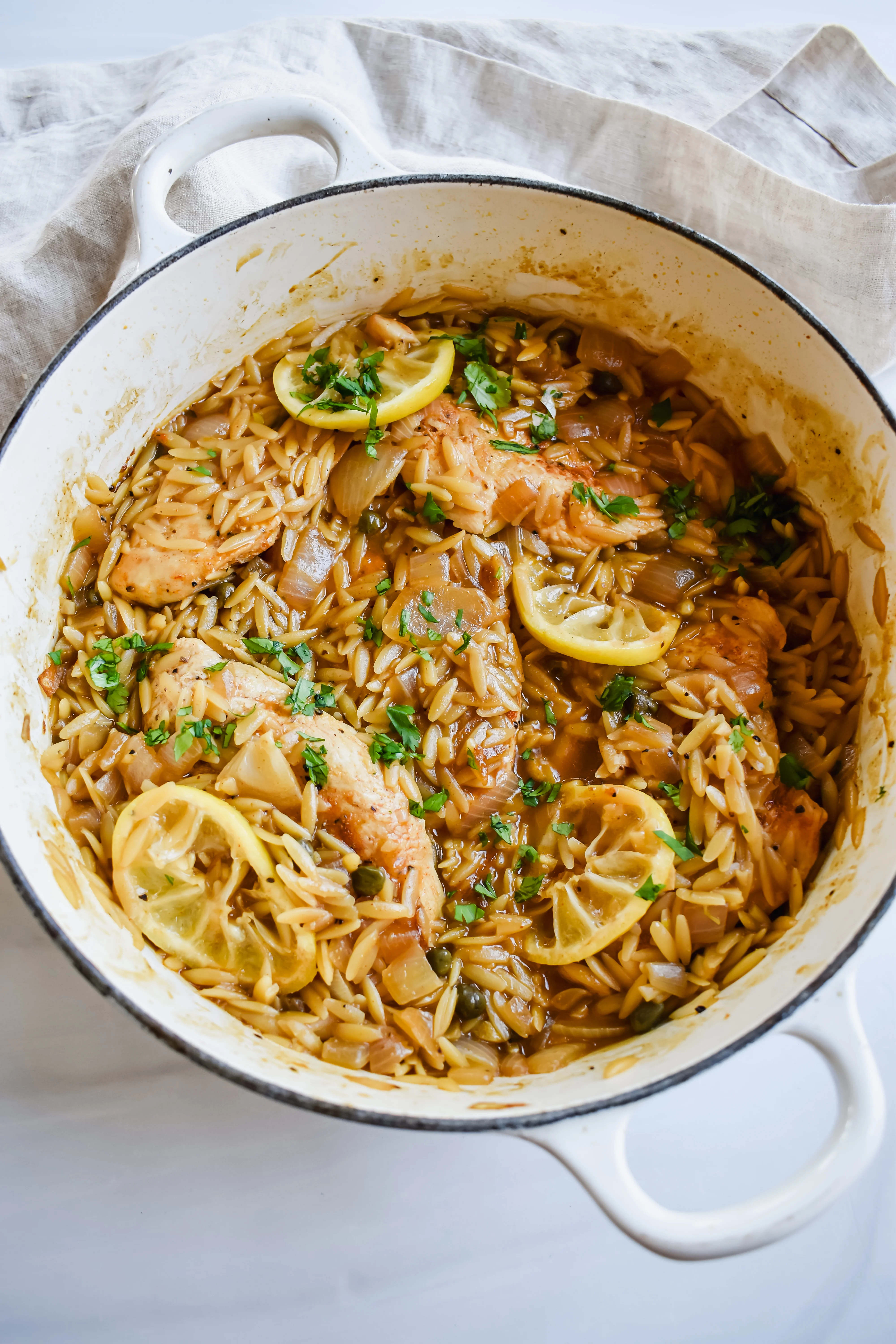 one-pot-chicken-piccata-and-orzo