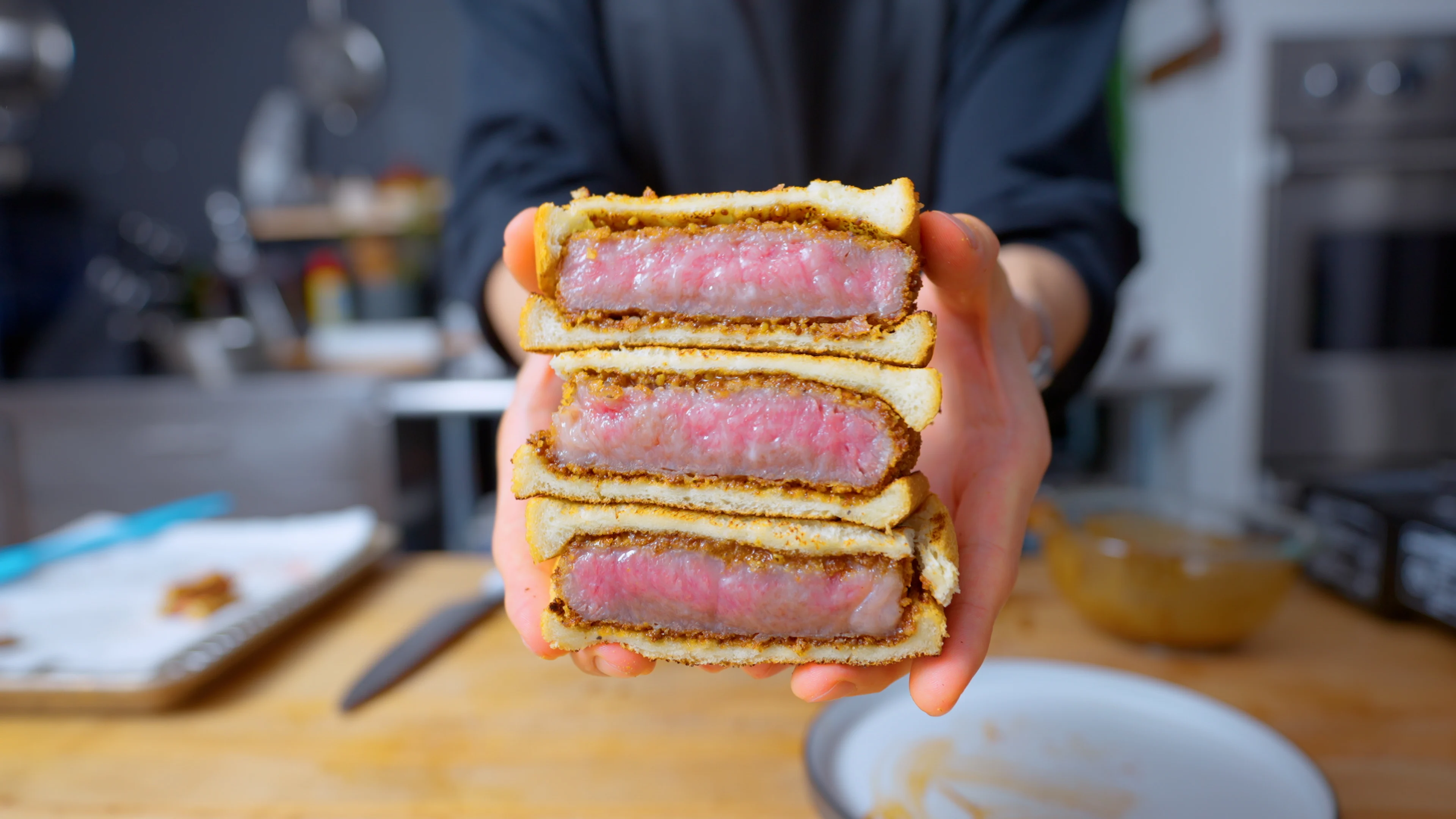 $300 A5 Wagyu Sandwich inspired by Final Fantasy XV