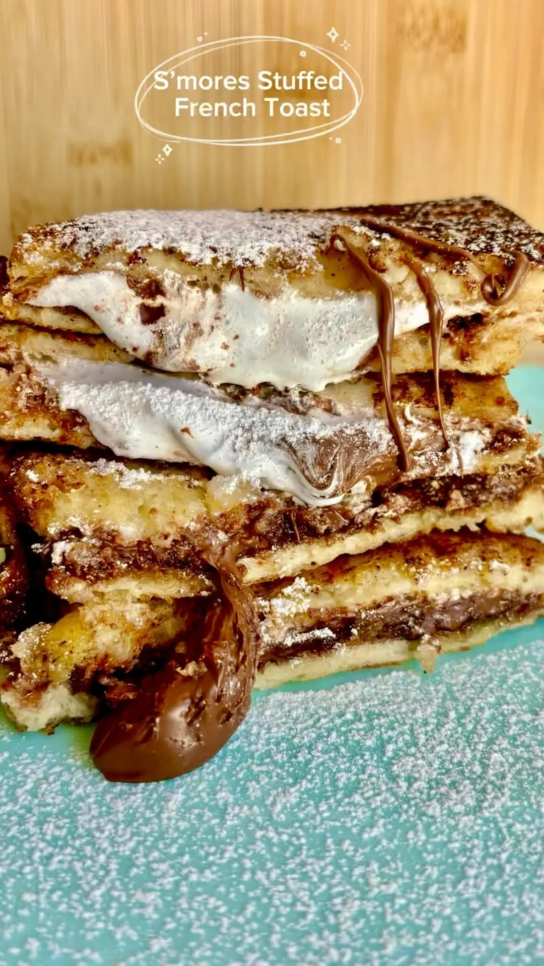 nutella-and-marshmallow-fluff-stuffed-french-toast