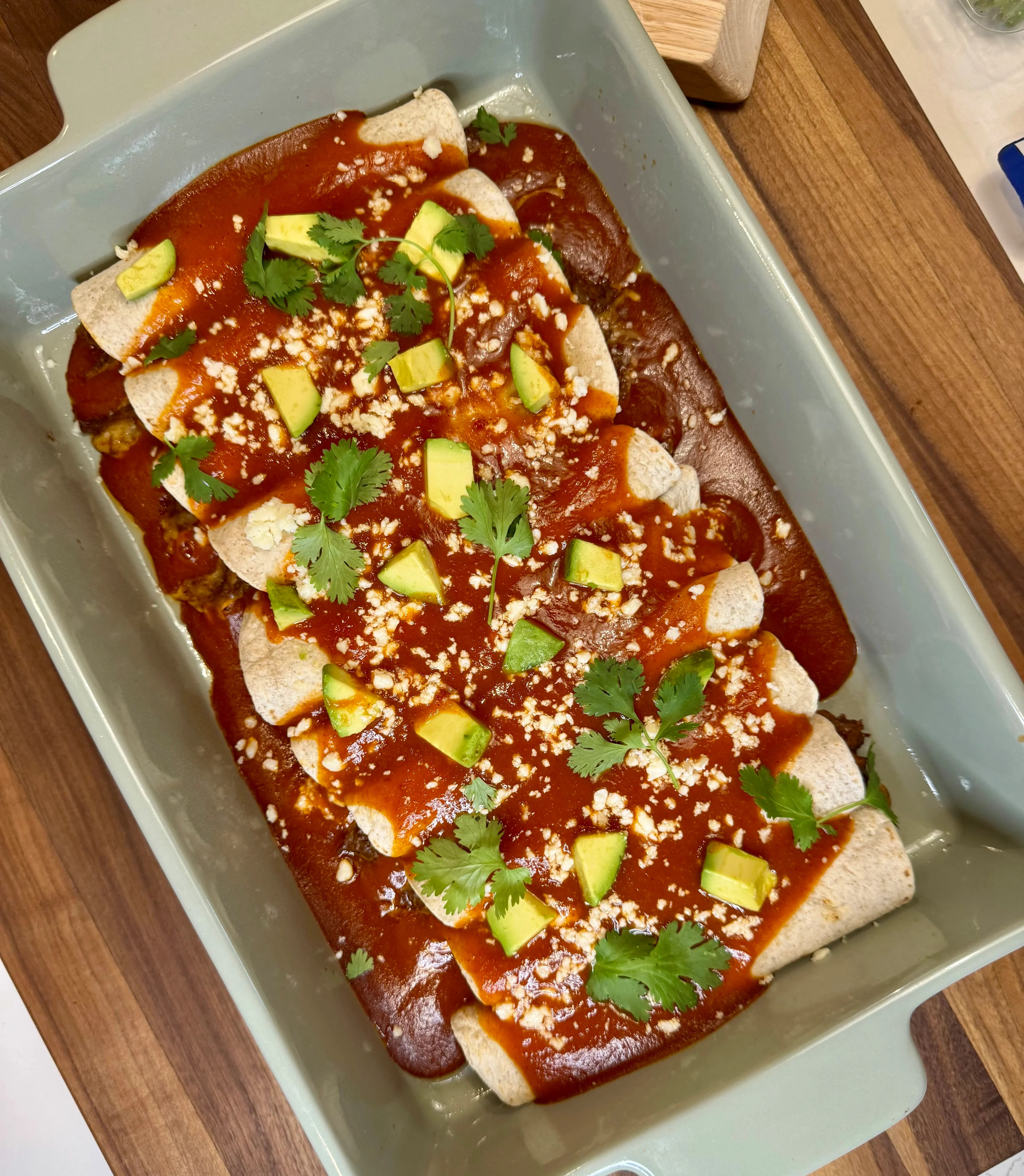 chicken-mole-enchiladas