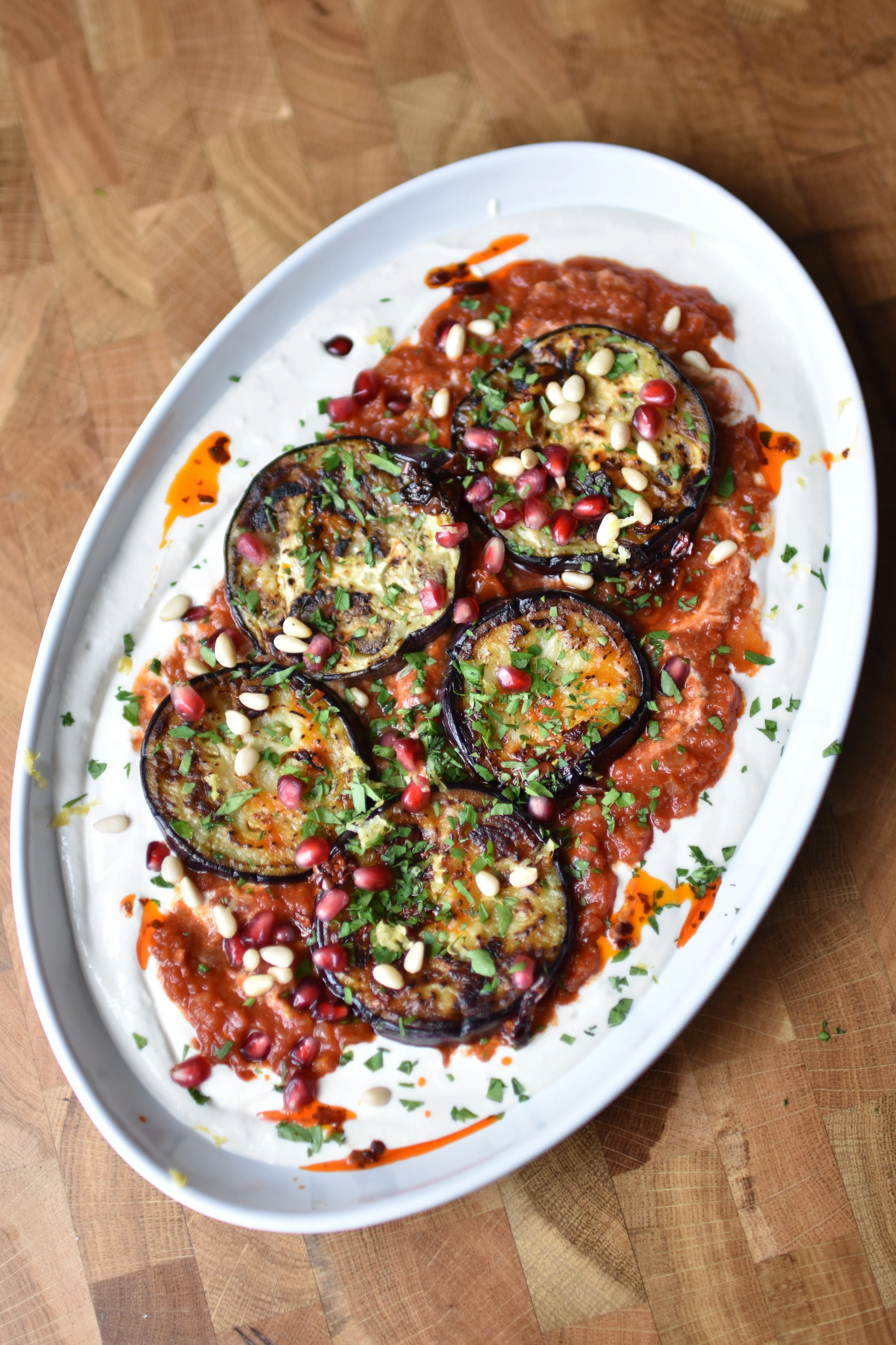 fried-eggplant-with-tahini-yogurt-sauce
