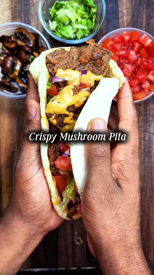crispy-mushroom-pita