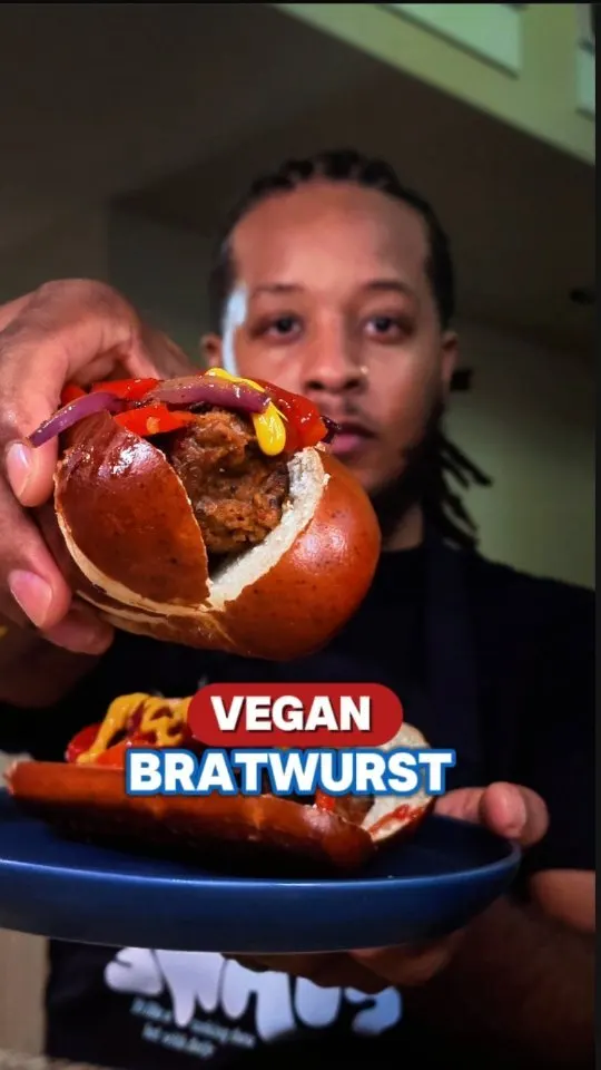 homemade-vegan-bratwurst