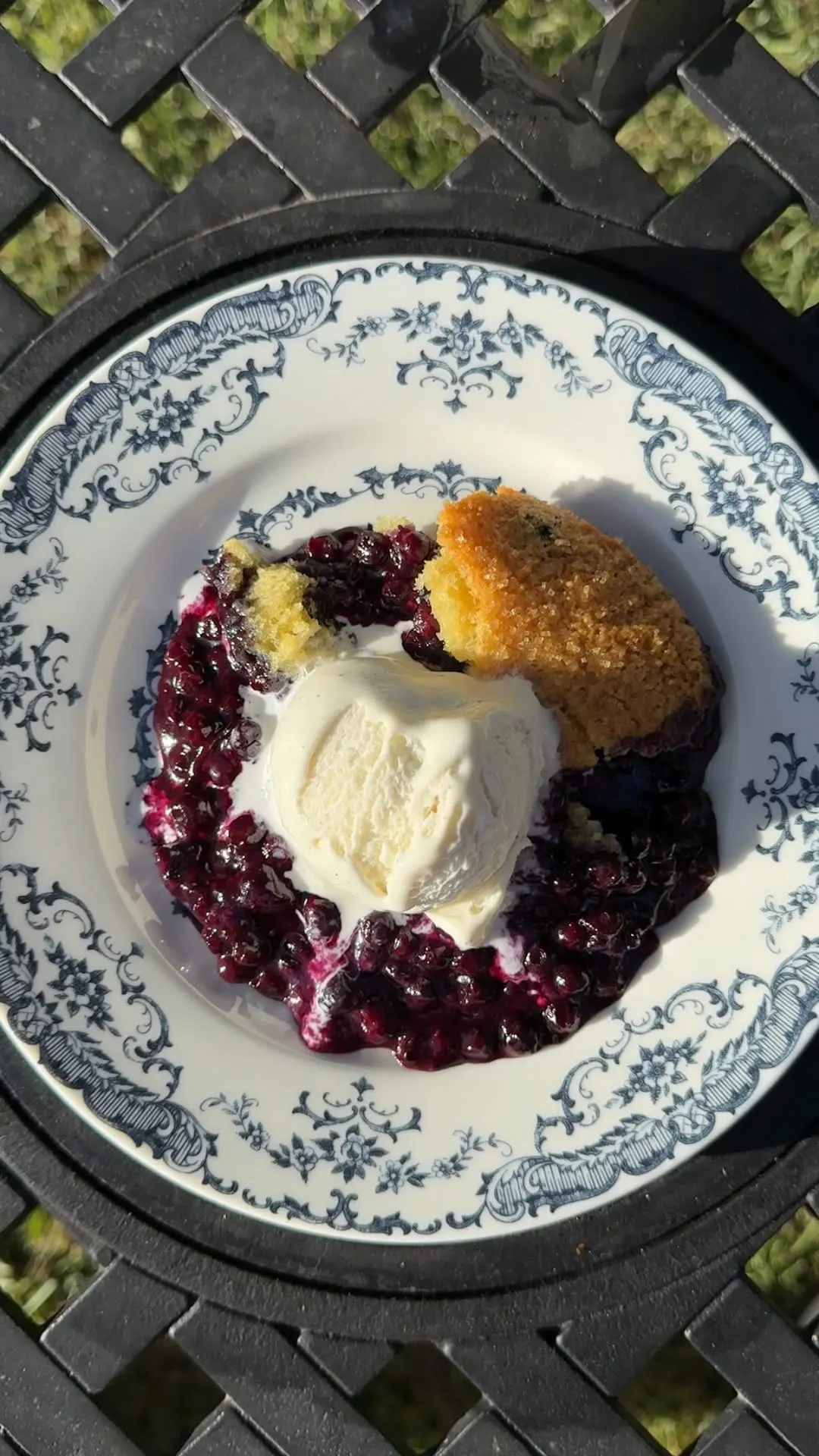 blueberry-cornbread-cobbler