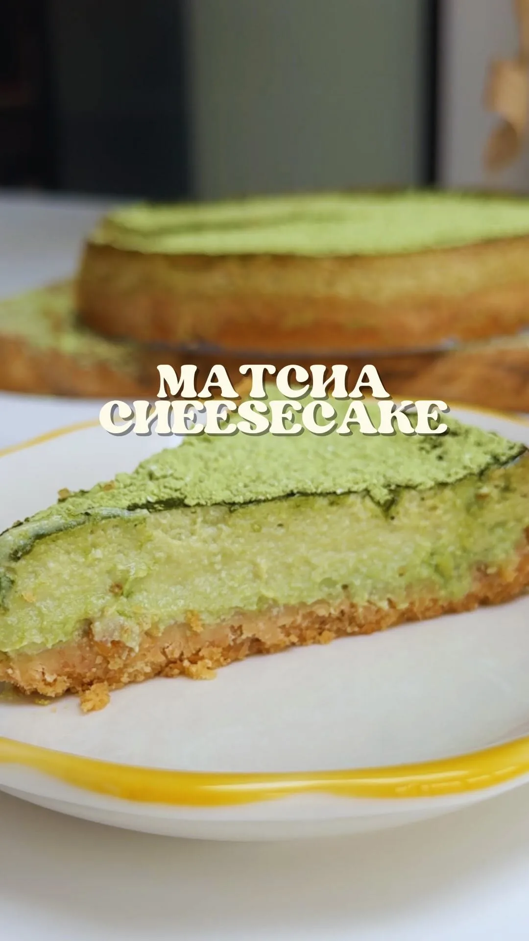matcha-cheesecake