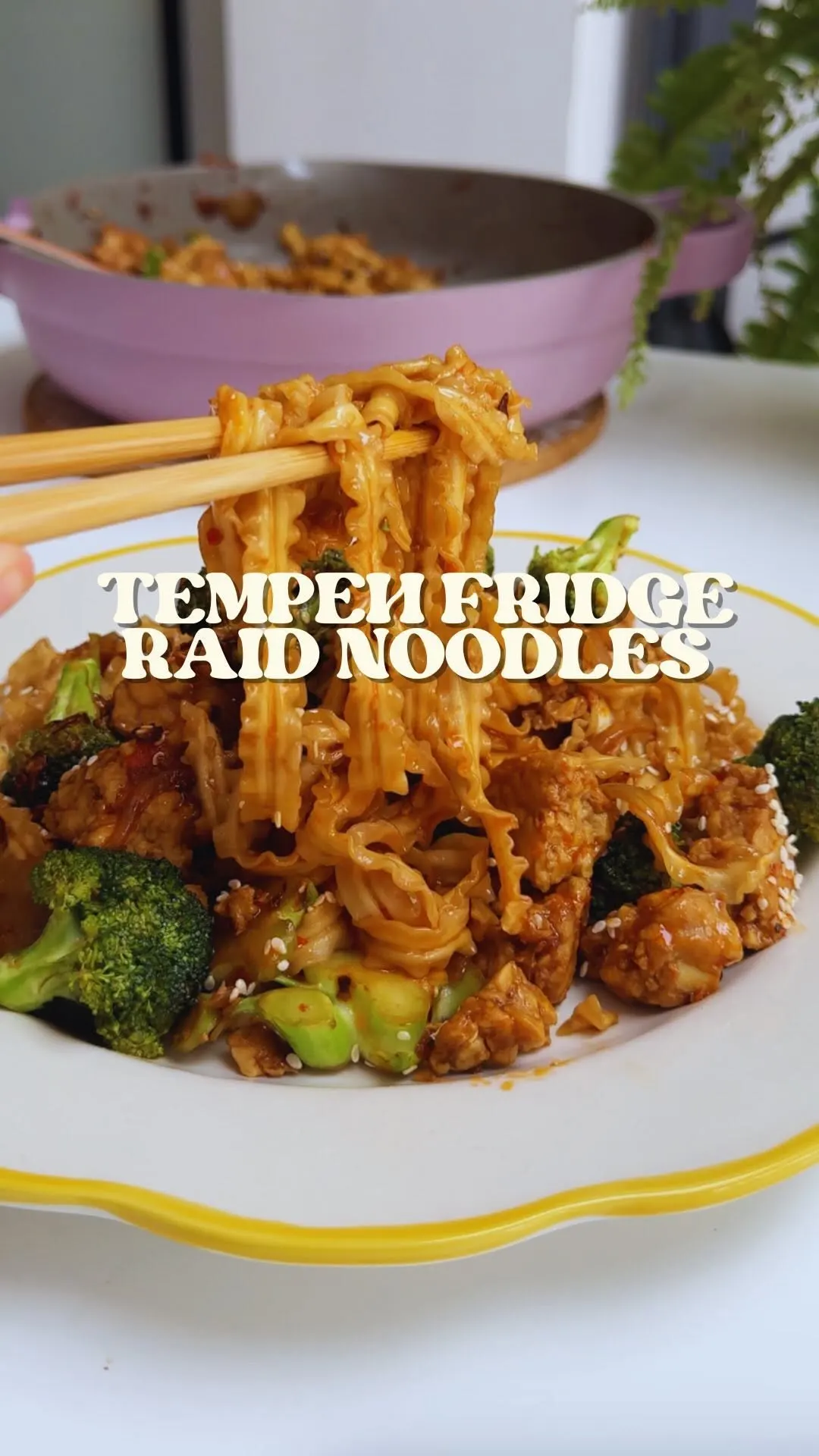 fridge-raid-tempeh-and-broccoli-noodles
