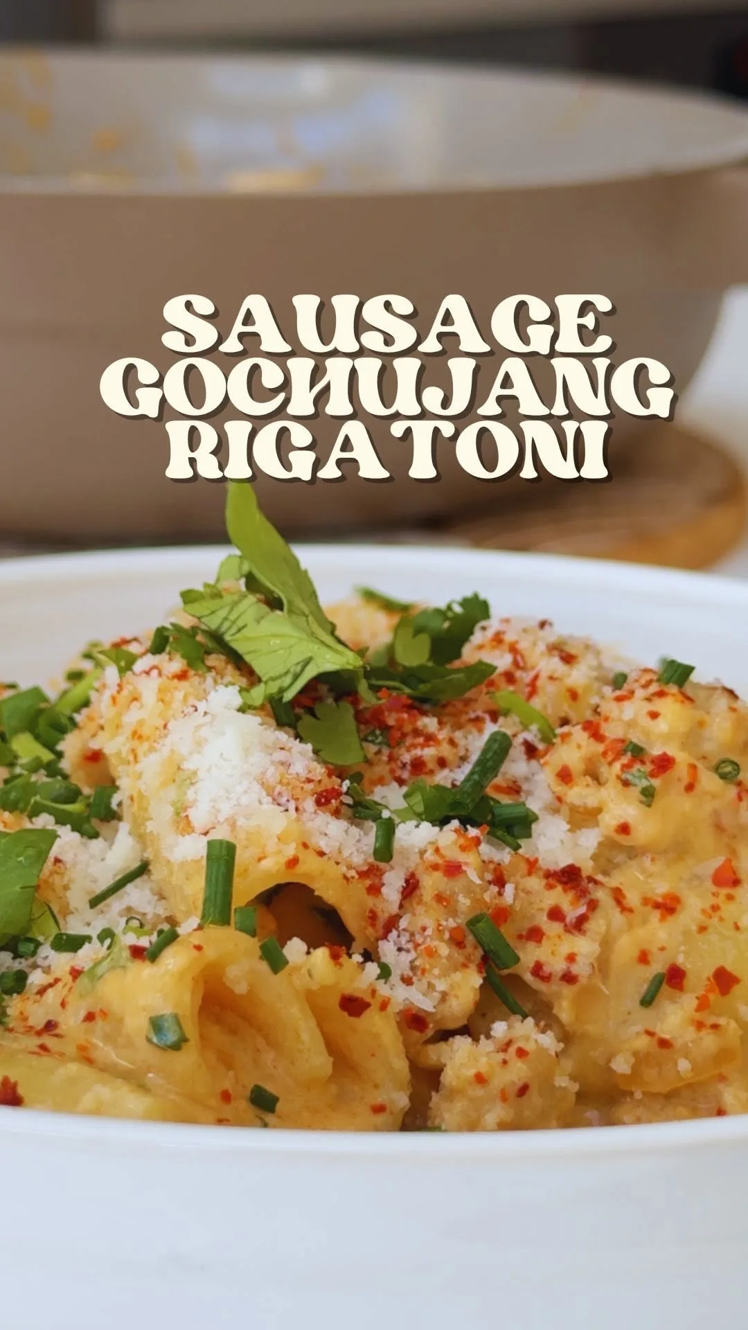 spicy-gochujang-sausage-pasta