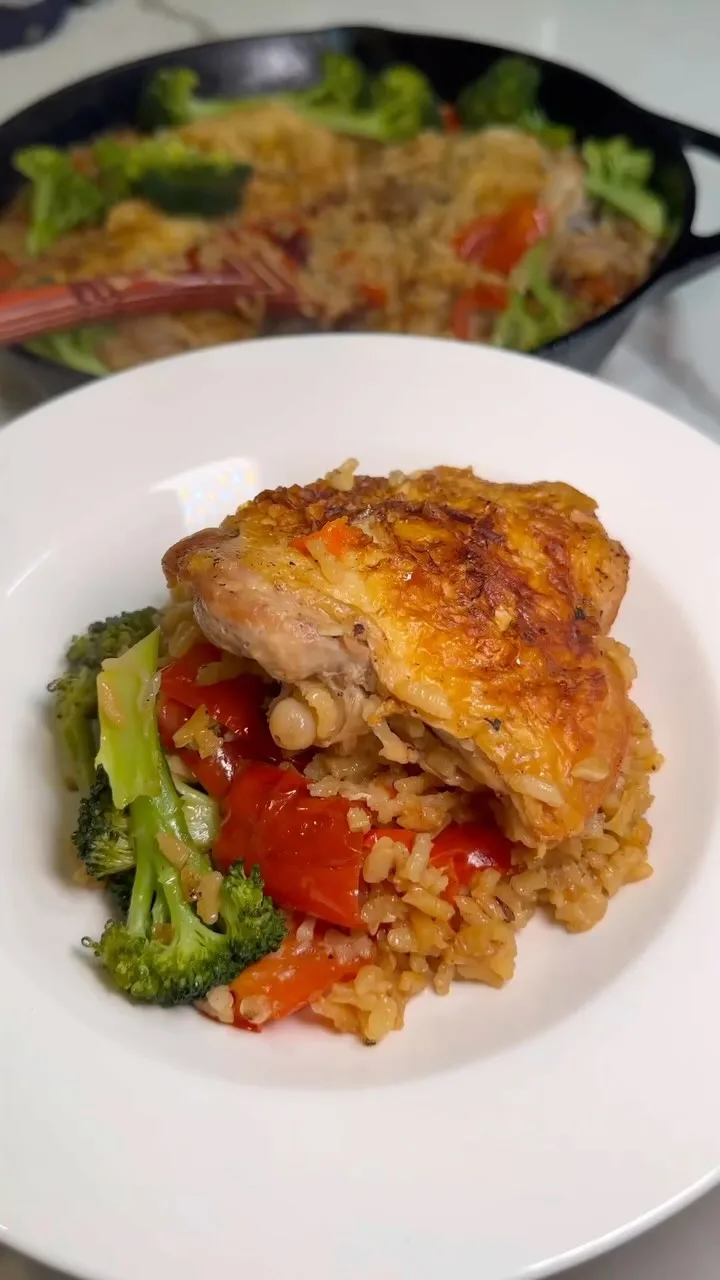 one-pan-chicken-and-rice