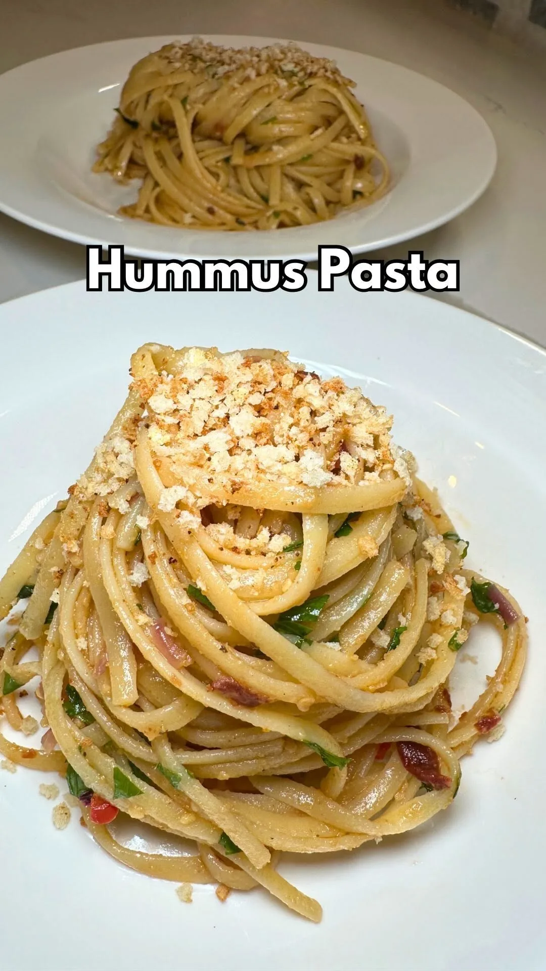 hummus-pasta