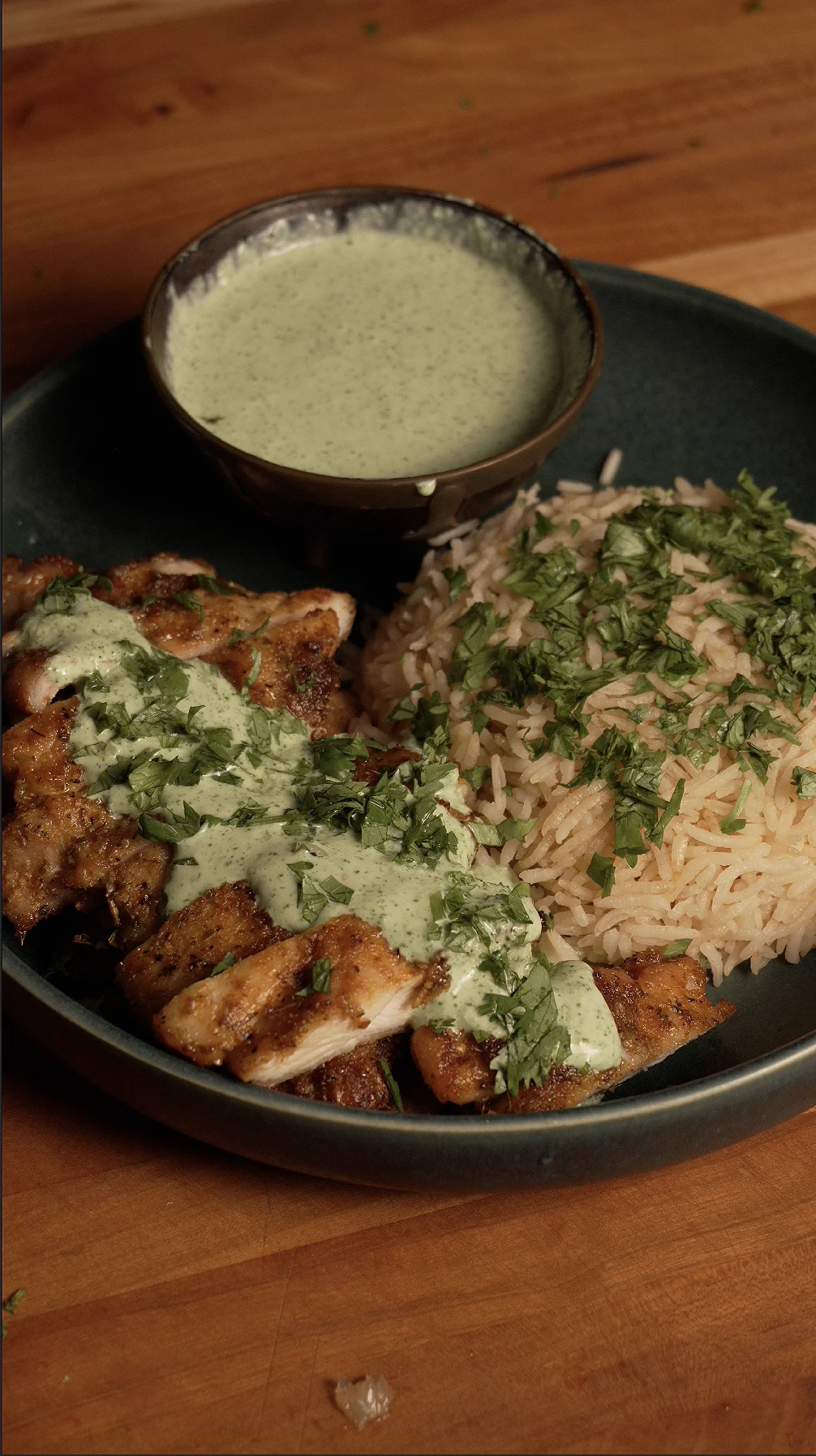 green-sauce-chicken-rice-bowl