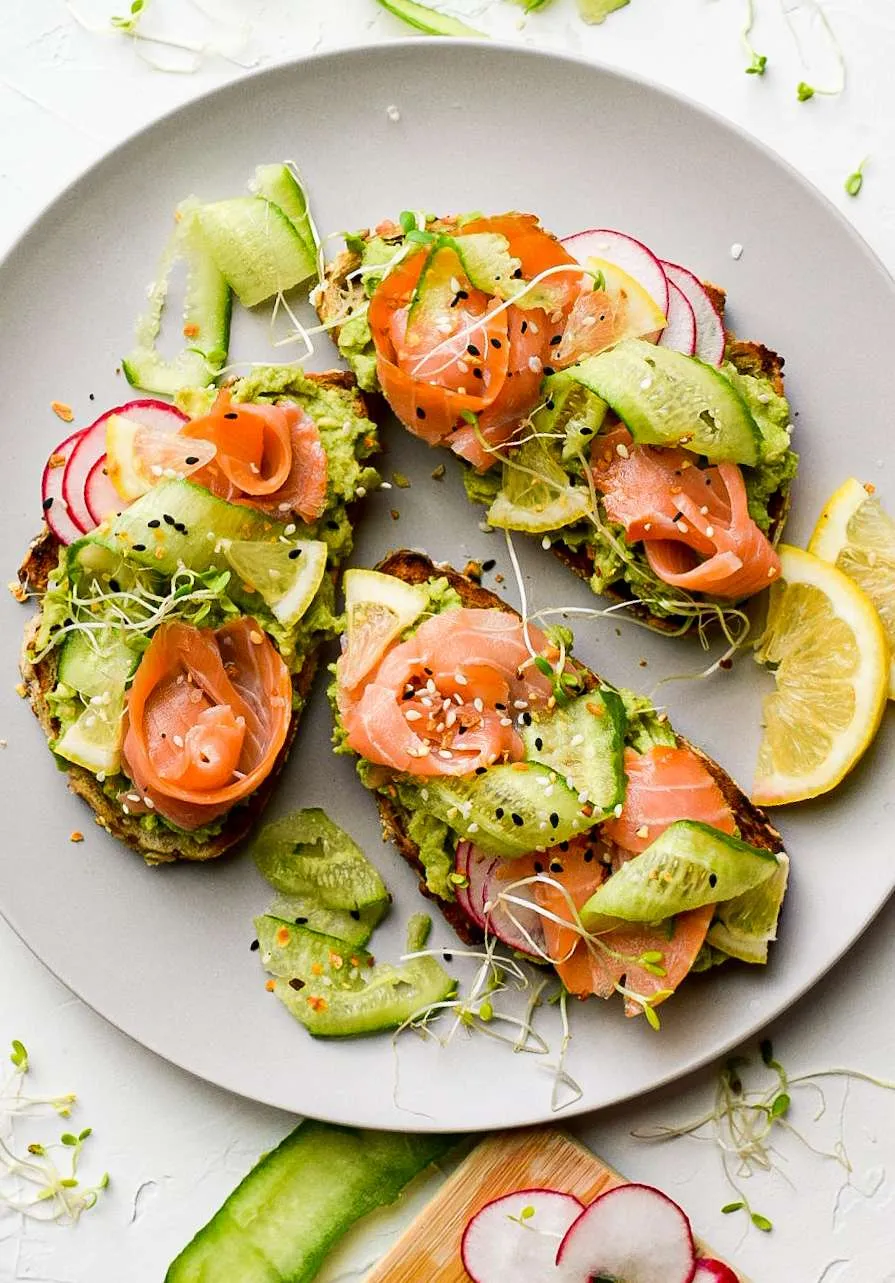 hypothyroid:-avocado-and-smoked-salmon-sweet-potato-toast