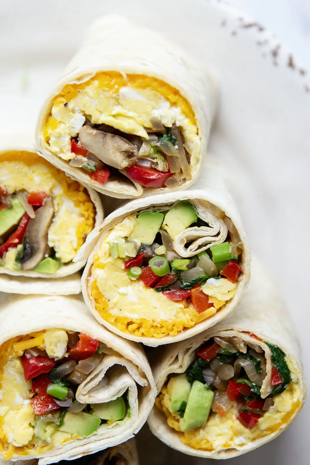 chronic-fatigue:-egg-and-veggie-breakfast-burrito
