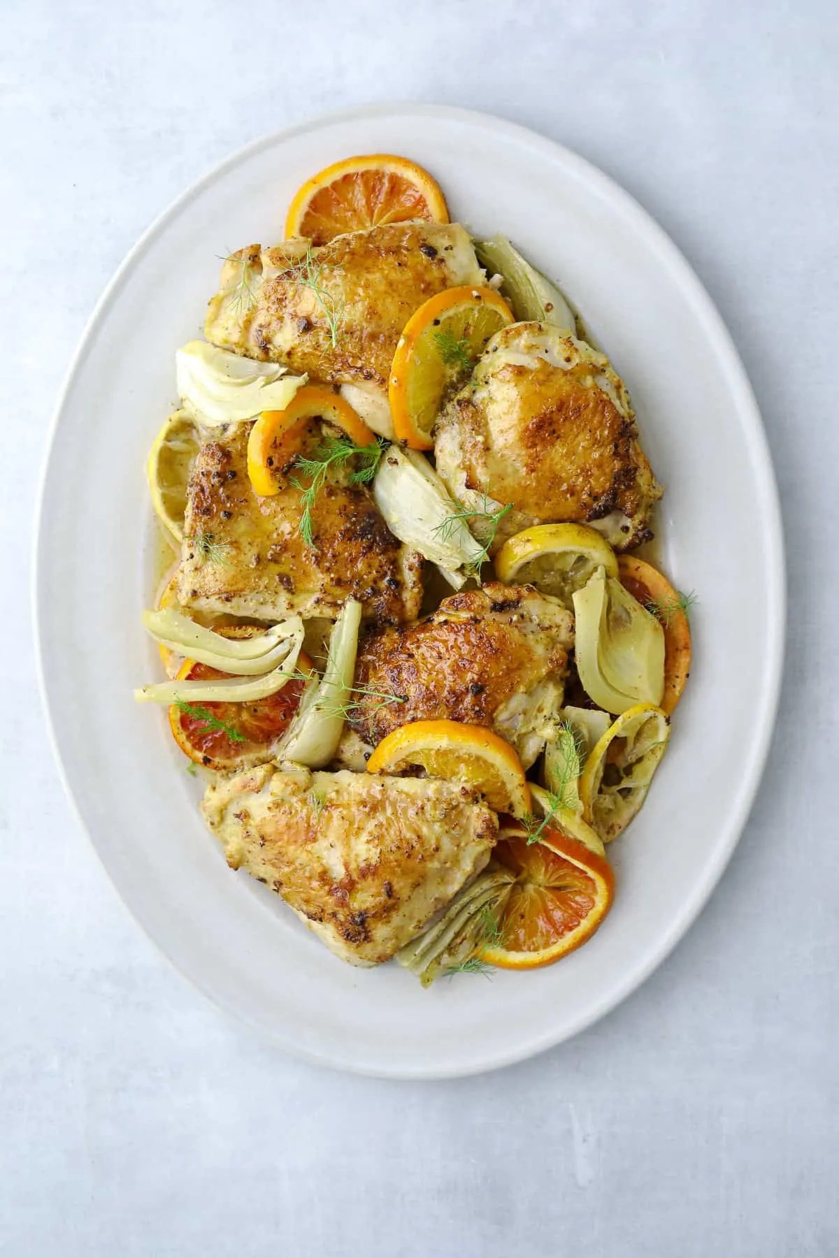 sibo:herbed-chicken-thighs-with-roasted-fennel